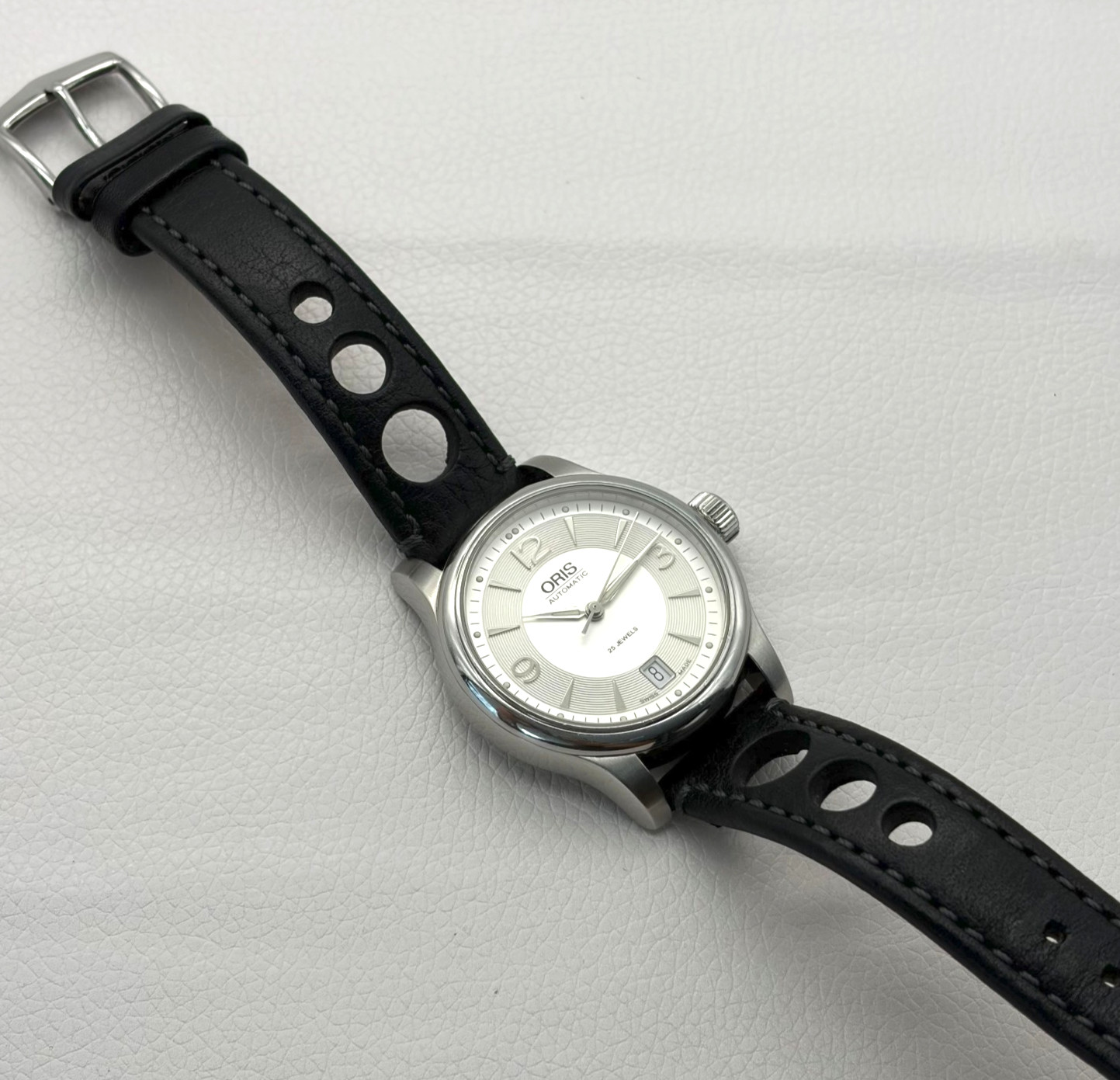 Oris Classic Date Automatic 37mm Stainless Steel Silver Dial Watch Only
