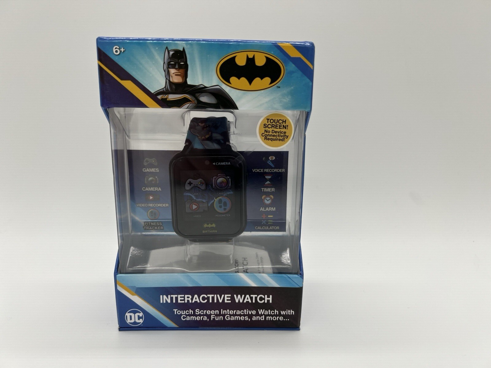 Batman Smart Interactive Touch Screen Watch With Camera Games Alarm Video NEW