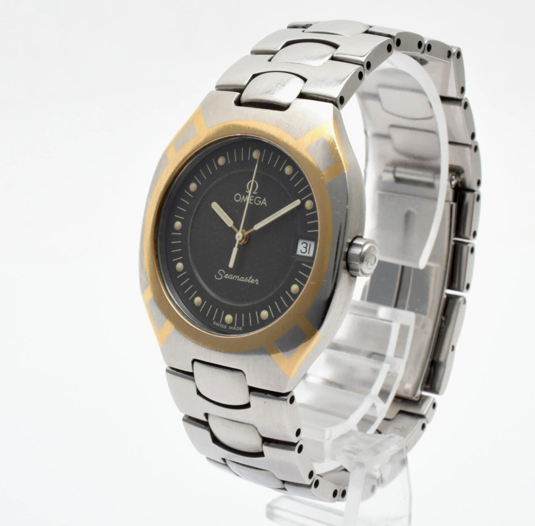 Vintage [N MINT] Omega Seamaster Polaris Cal.1438 396.1022 18K Men’s Watch JAPAN