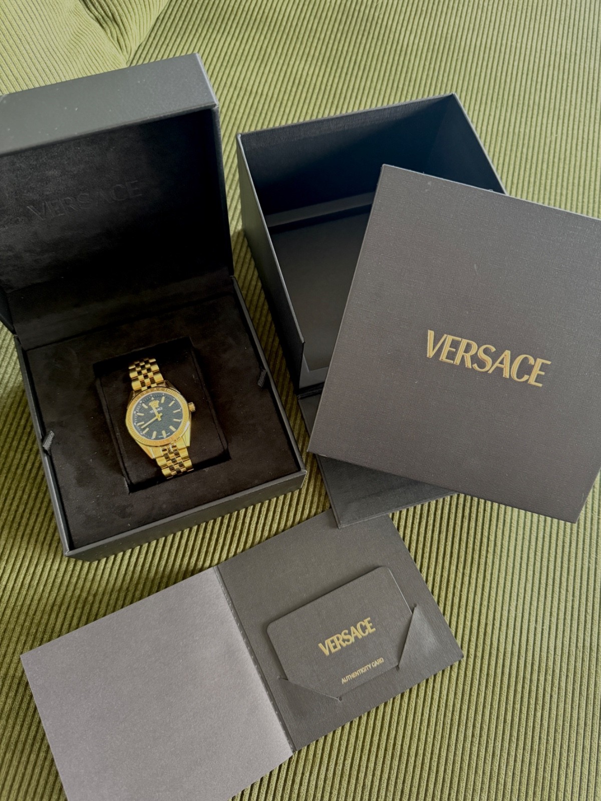 Versace V code Womens Watch Excellent Condition