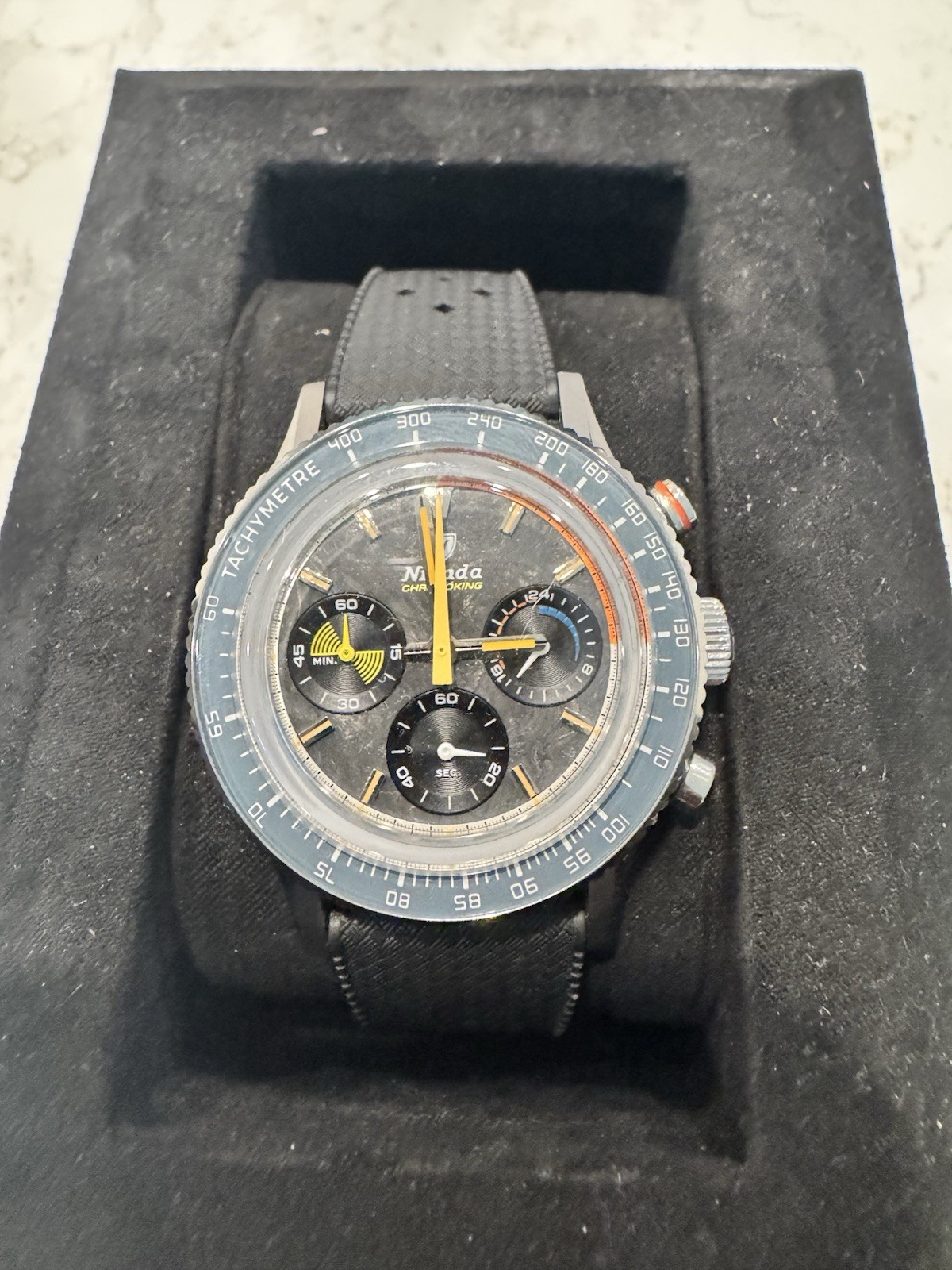 nivada grenchen chronosport mecha quartz