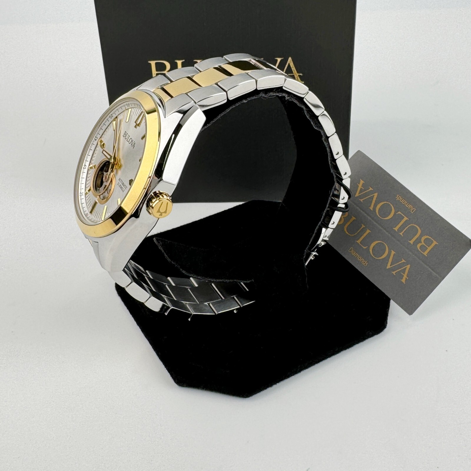 Bulova Men’s Surveyor Classic Automatic Two Tone Steel 98A284 Watch (42MM)