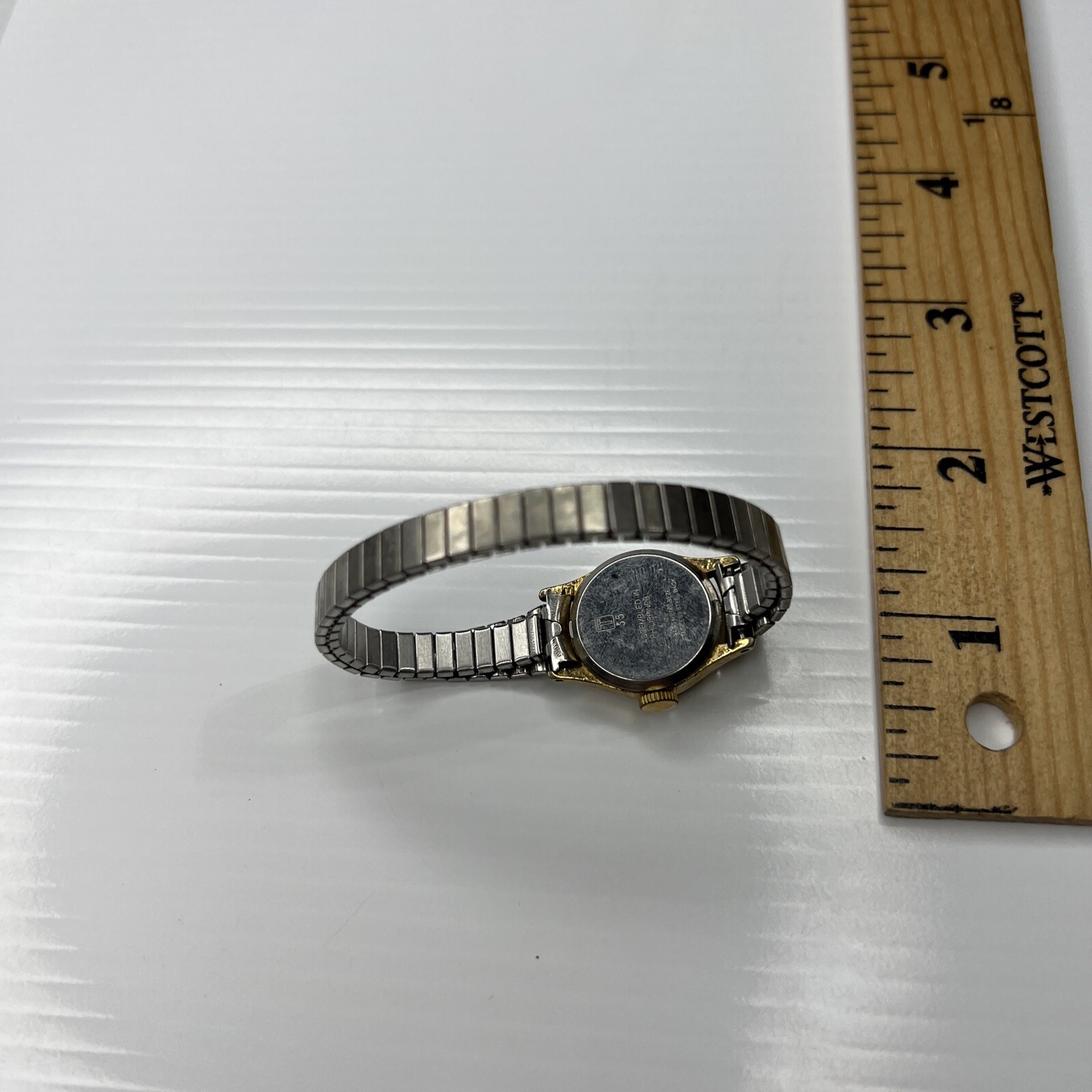 F Acqua Philippines 35 Stainless Two Tone Stainless Retro Watch Untested