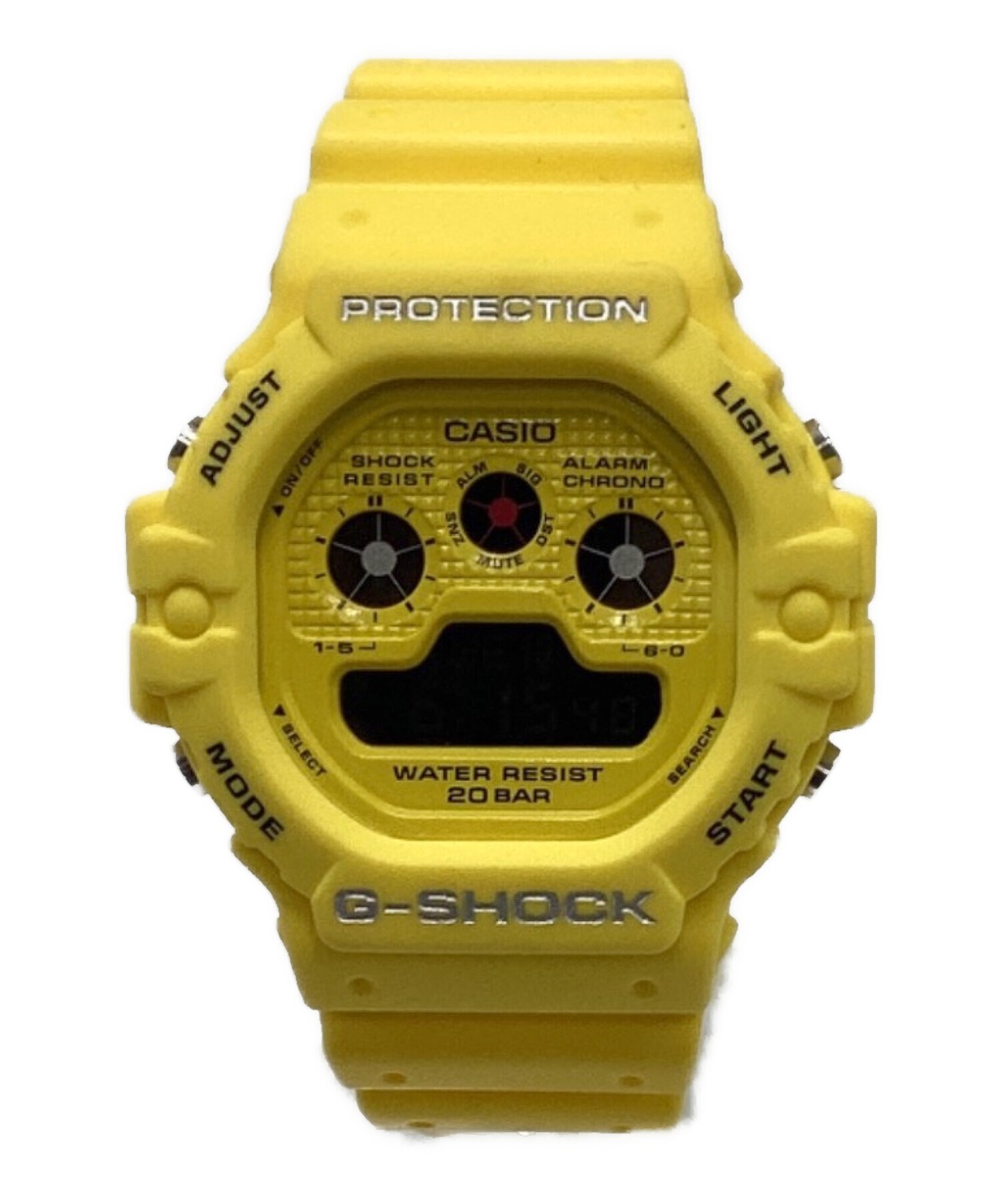 CASIO G-SHOCK G-SHOCK DW-5900RS-9JF Yellow Third Camo Digital Watch Used Japan