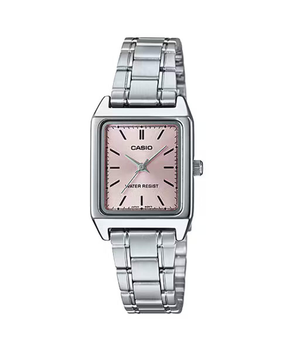 CASIO LTP-V007D-4E LTPV007 ROSE / PINK DIAL WOMEN’S QUARTZ WATCH