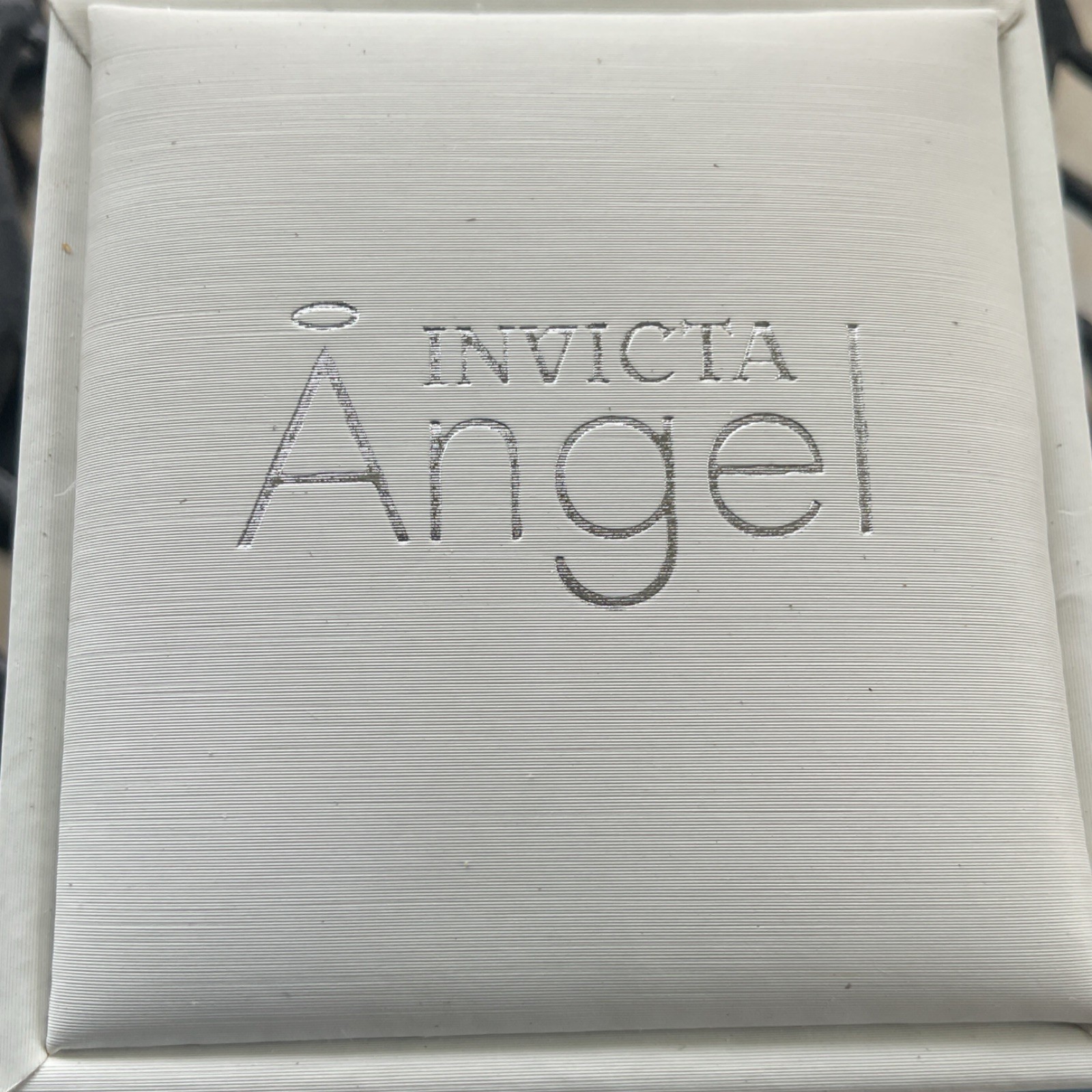 Invicta Angel Women’s Heart-Shaped Quartz Watch Silver Steel Bracelet w/ Box