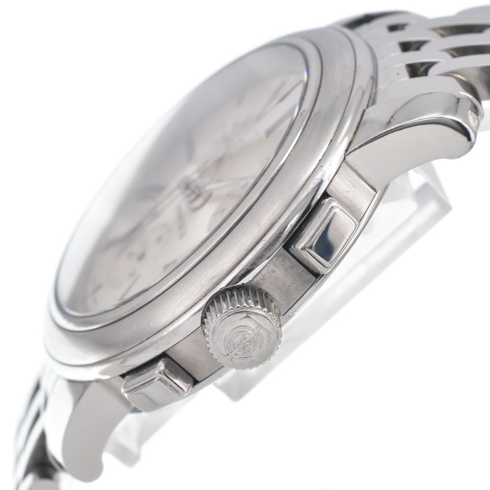 TIFFANY&Co. Mark round Chronograph Silver Dial Quartz Men’s Watch D#146449