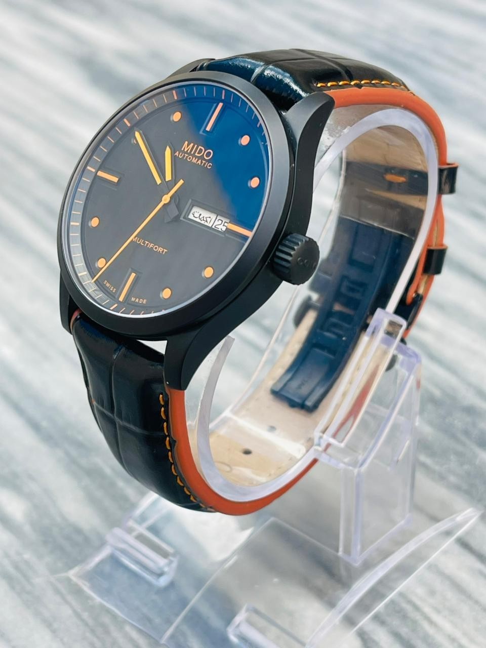Mido Multifort Automatic Black Dial’ – Customized watch
