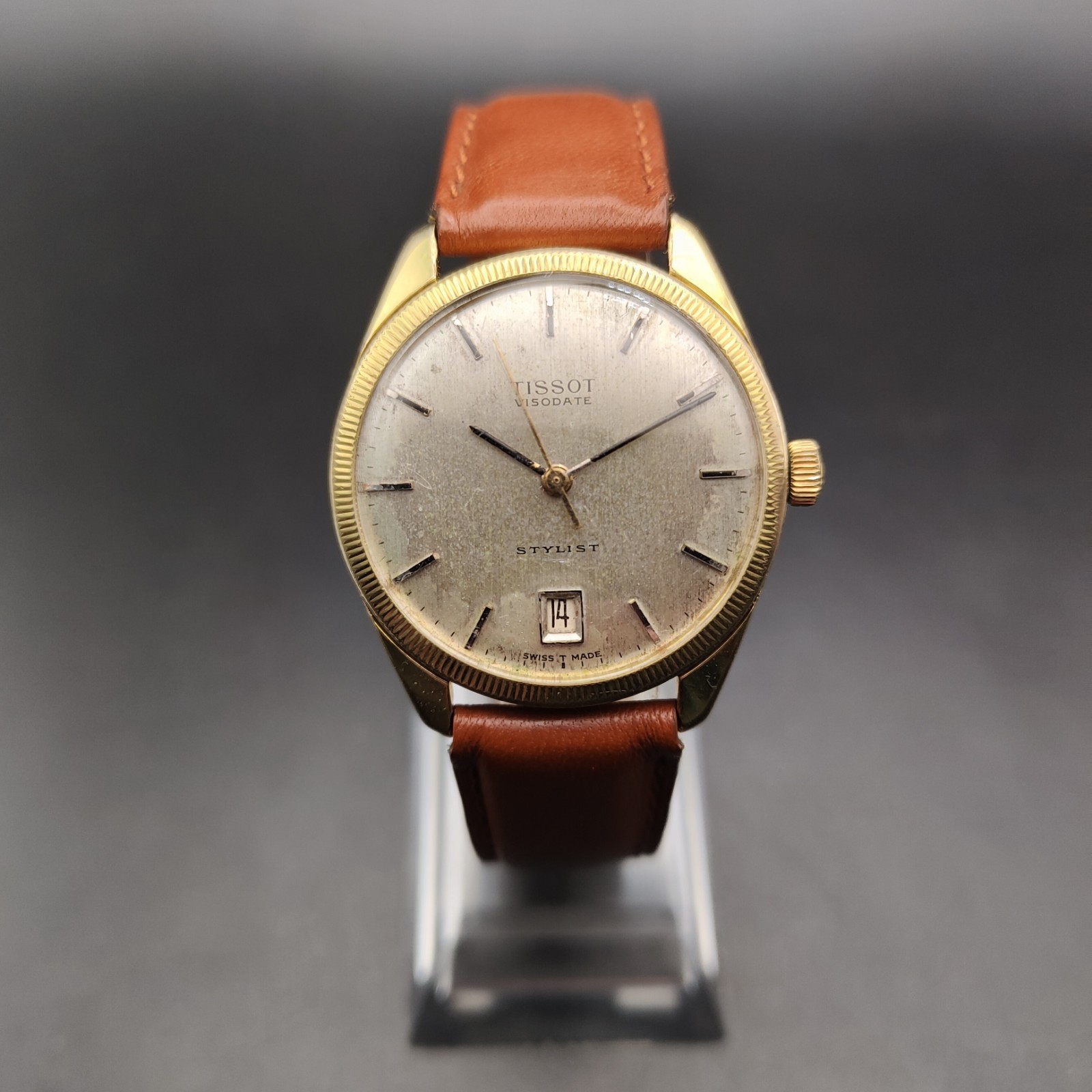 Tissot Visodate Stylist Watch Vintage Watch Watch – Linen Dial – Cal. 782-1