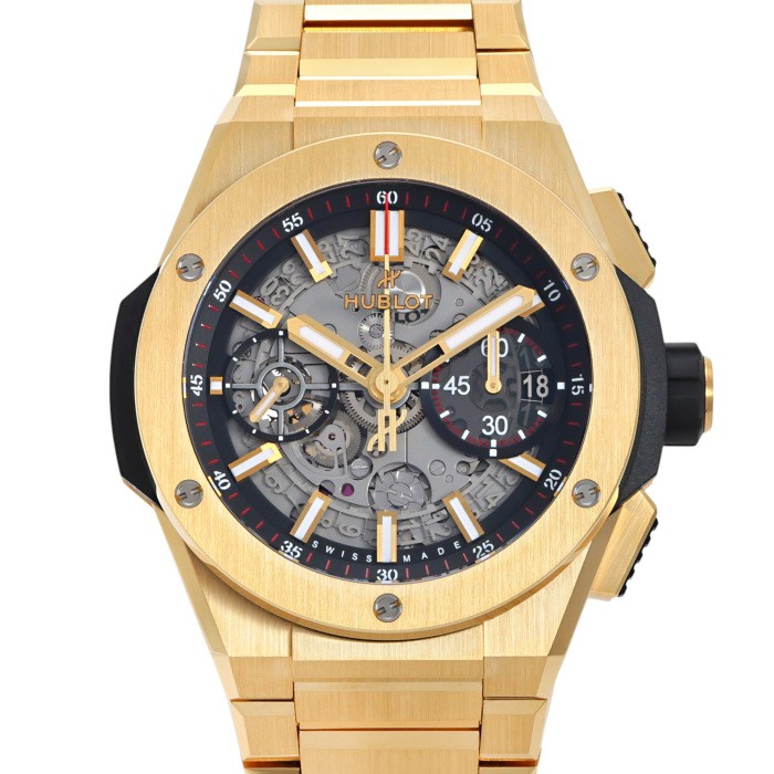 Hublot Big Bang 451.VX.1130.VX Yellow Gold 42.0mm Gray Dial Automatic #YKW100