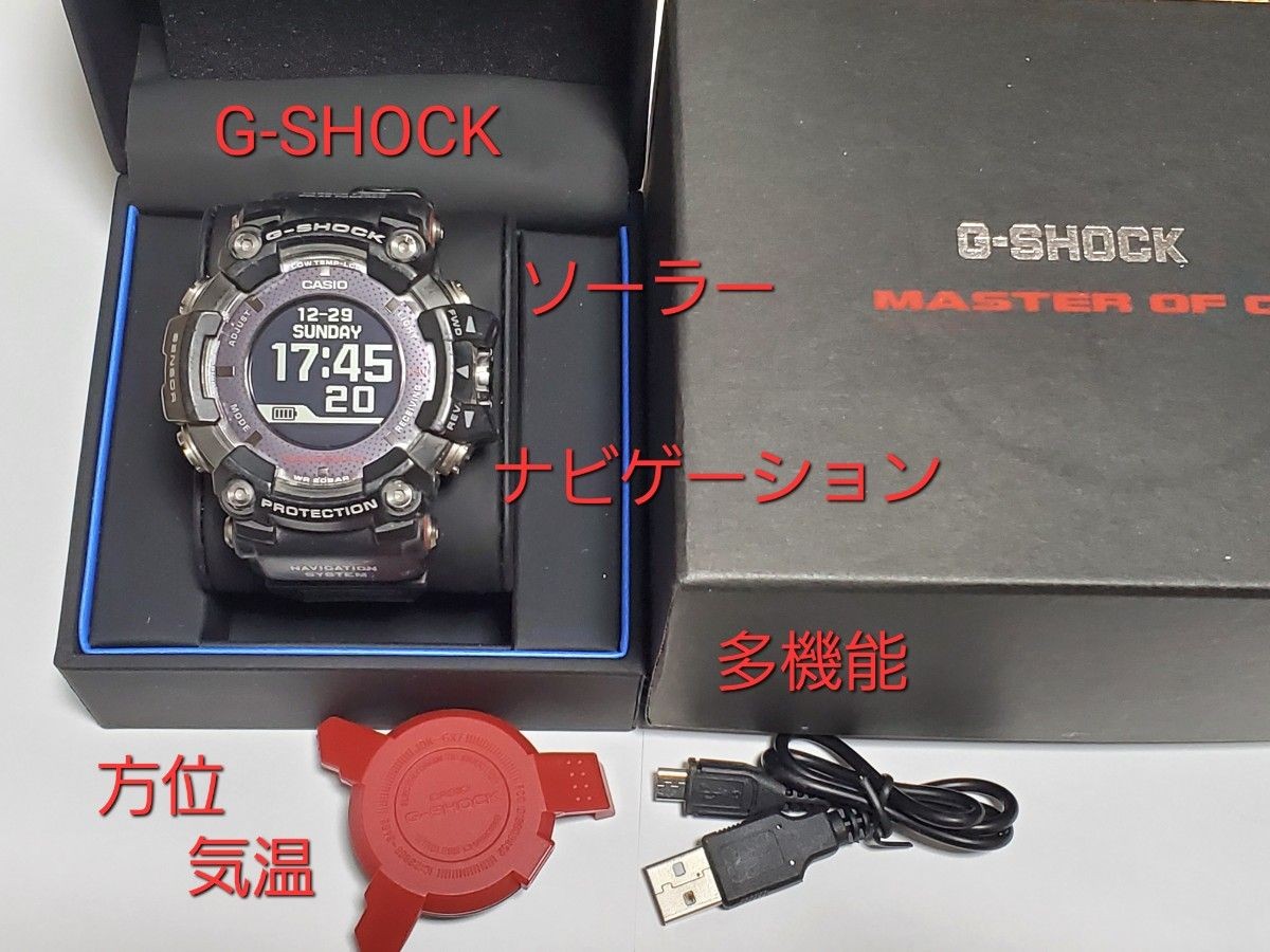 [B1P] CASIO G SHOCK Rangeman GPR B1000 GPS Navigation Solar Watch [y7x]