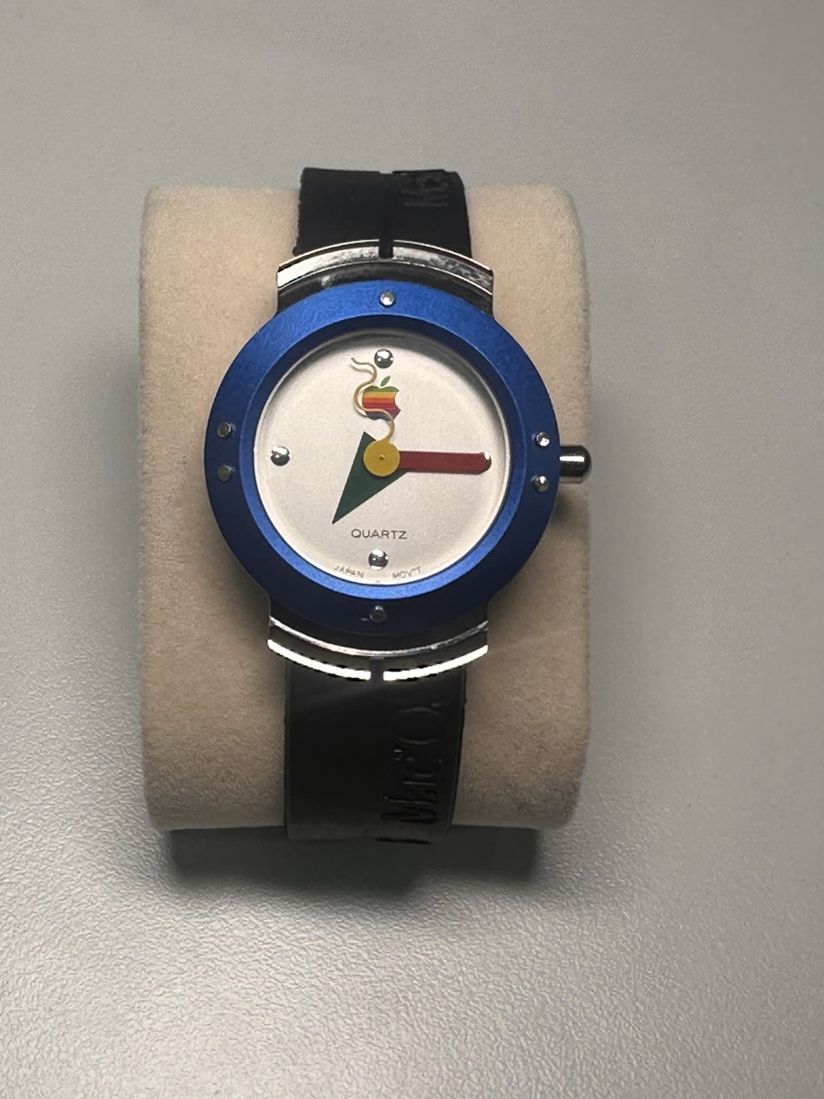 Apple Mac Watch 1995 Vintage Promo Quartz – WORKS! New battery and case!