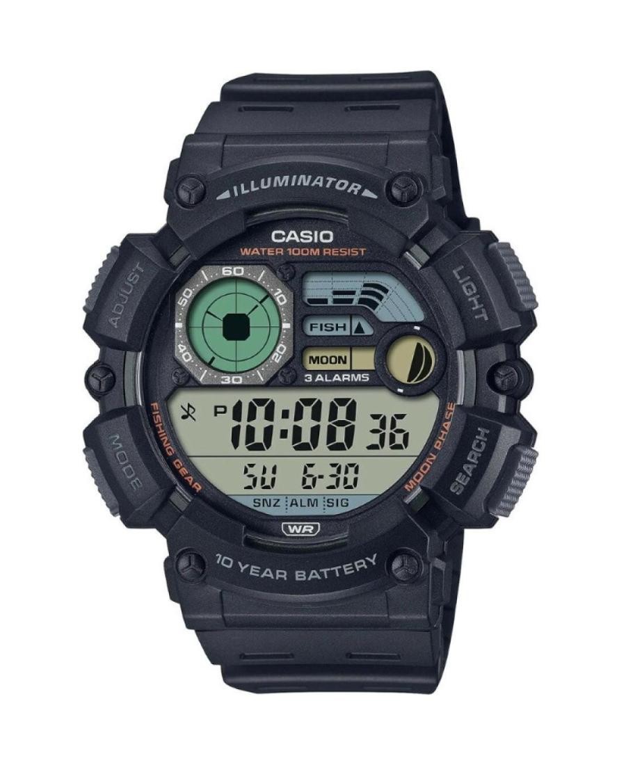 CASIO Men Digital Quartz Casual Watch Classic Dress Silver color Dial Waterproof