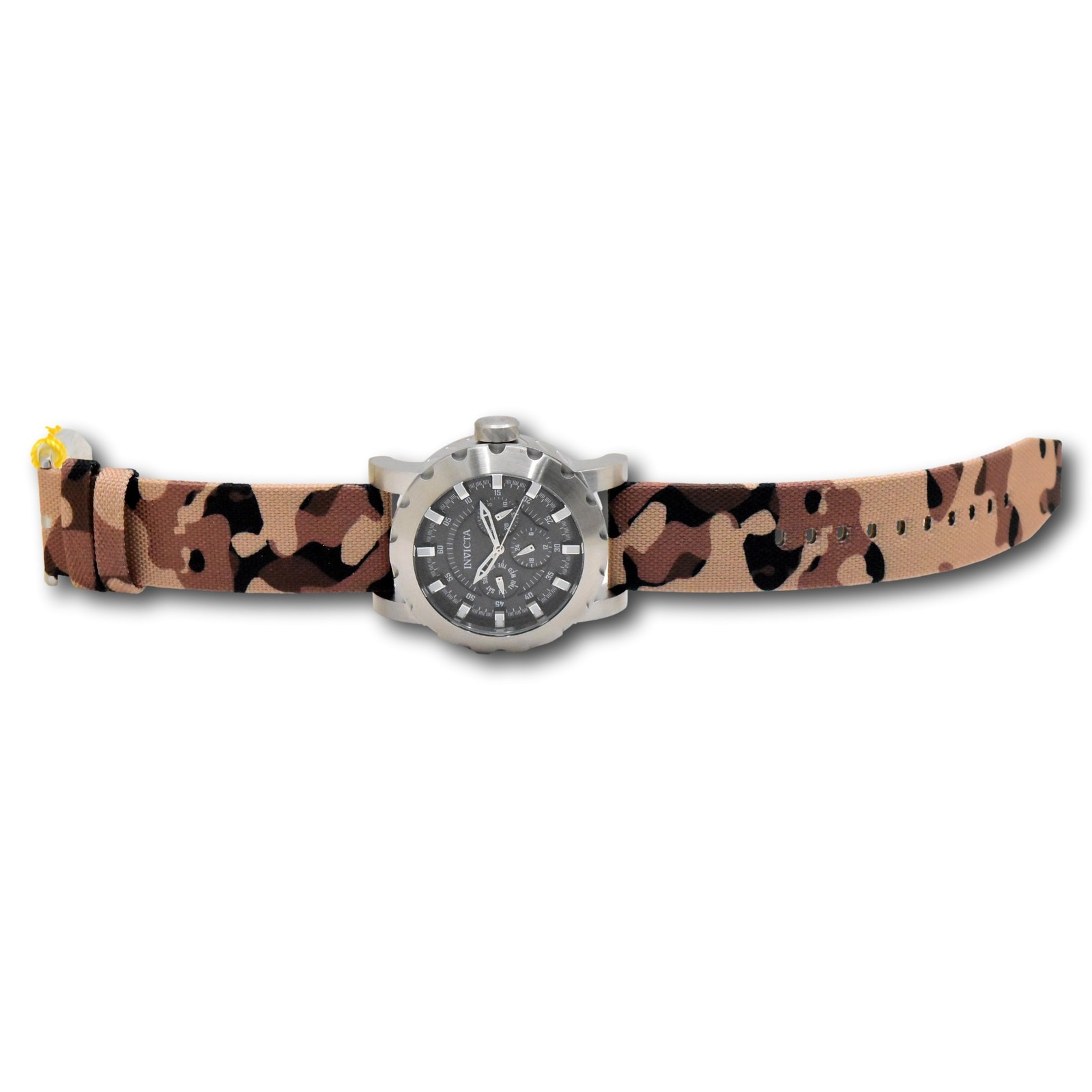 Invicta I-Force Commando Men’s 46mm Quartz Watch 47582 Khaki Camo Strap