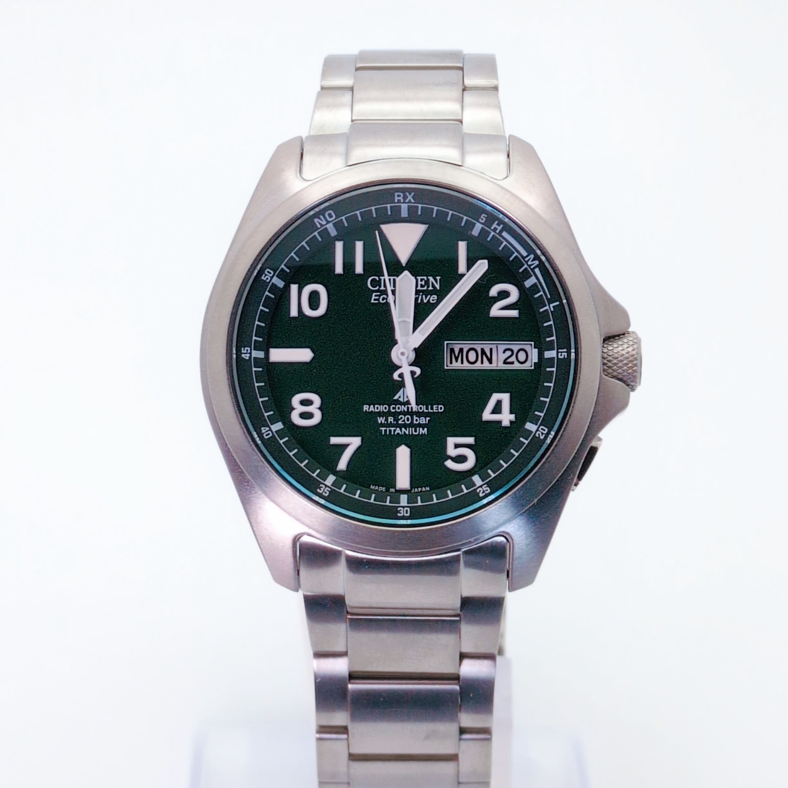 Citizen Promaster Land PMD56-2951 H100 Eco-Drive Radio Titanium Box JDM