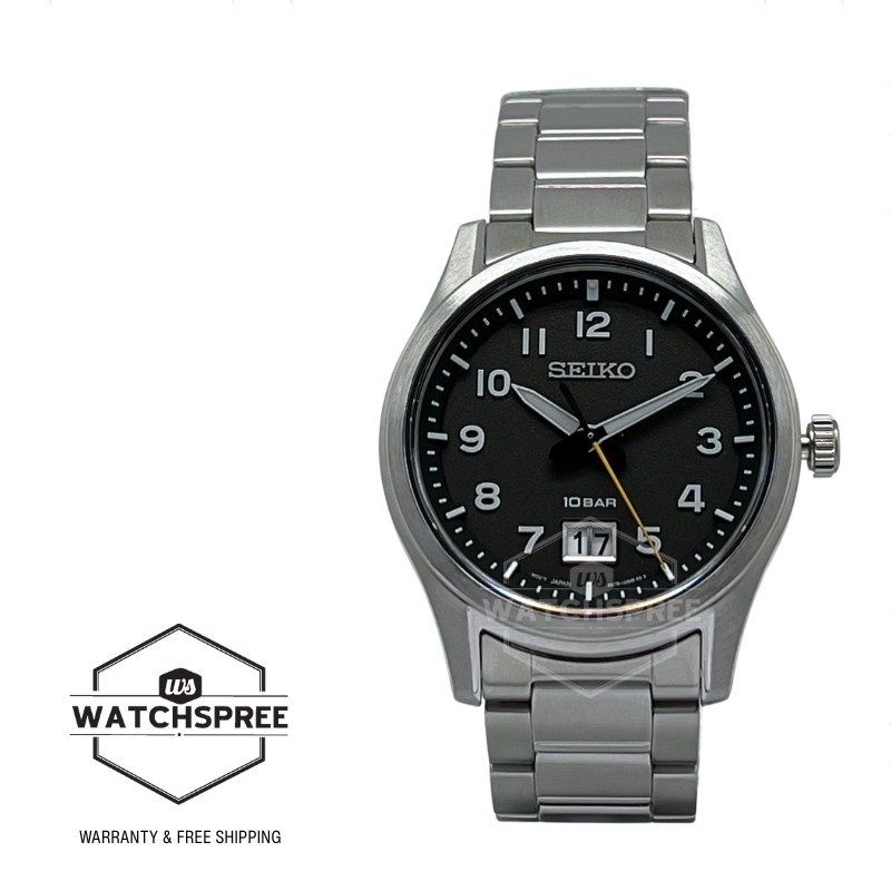 Seiko Quartz Conceptual Regular Stainless Steel Band Watch SUR569P1