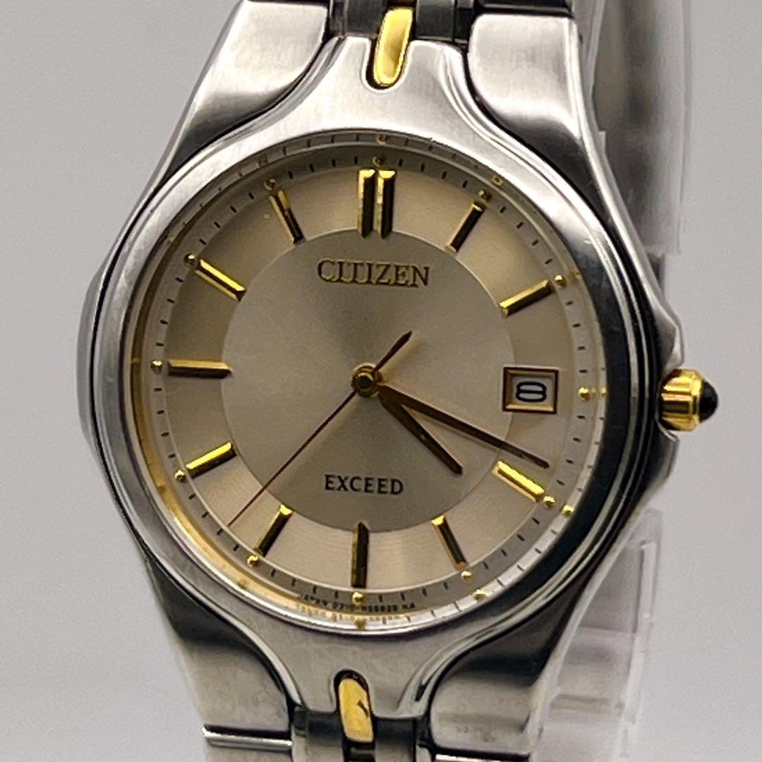 Citizen Exceed Quartz Wristwatch for Men Off-White wrist 16.0cm/6.3in NB/NA