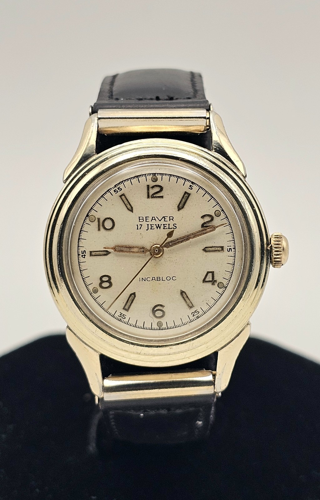 Vintage 40’s Beaver~ 17 Jewel~Manual Wind~32 mm~Men’s Watch~ Running Great !!