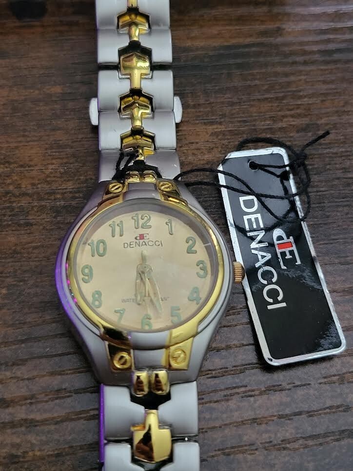 DENACCI His & Hers Watch set Unworn In Box! See Description. Offers Accepted