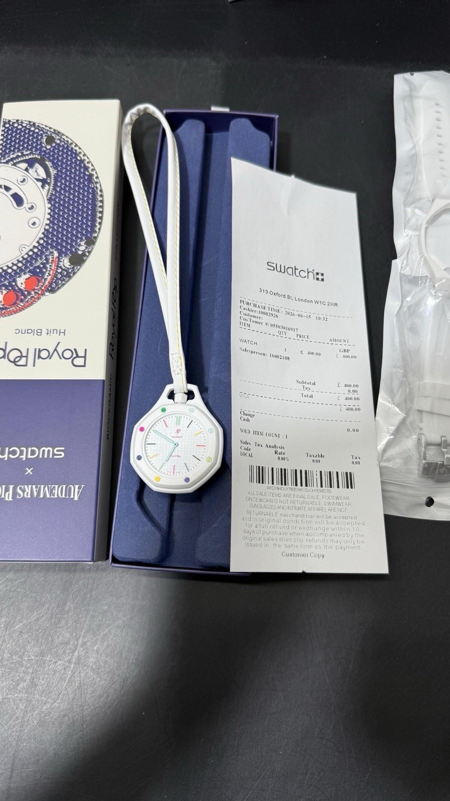 Used Swatch Used A Few Times Good Condition Free Delivery No Returns