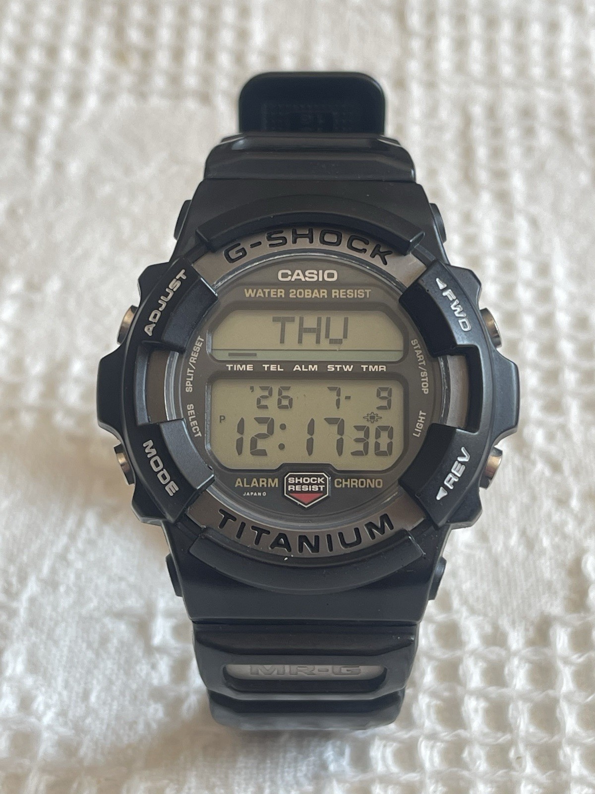 Casio G-Shock MRG-1 MR-G Watch Vintage Japan Titanium
