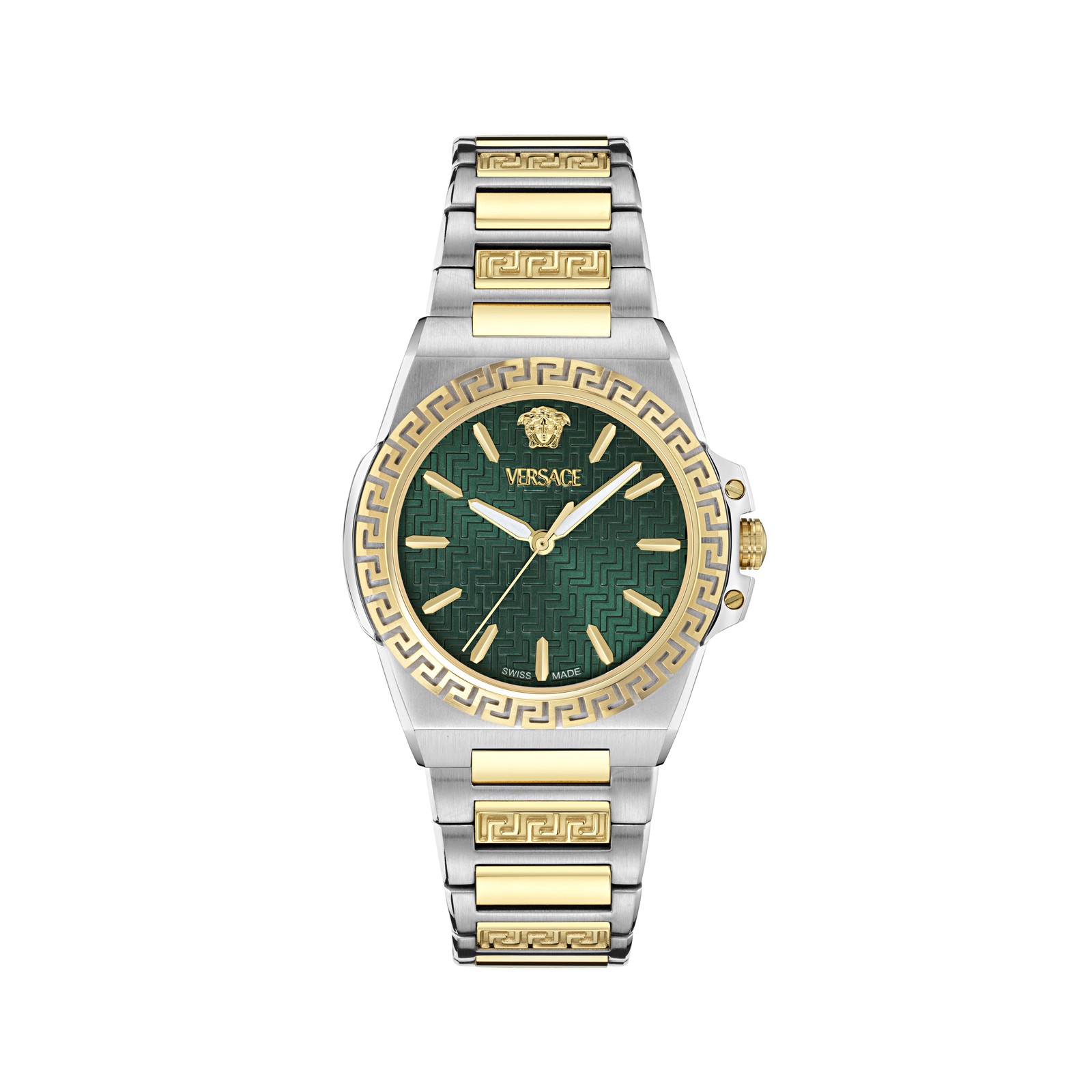 Versace Multicolour Womens Analogue Watch Greca Reaction VE0D00425
