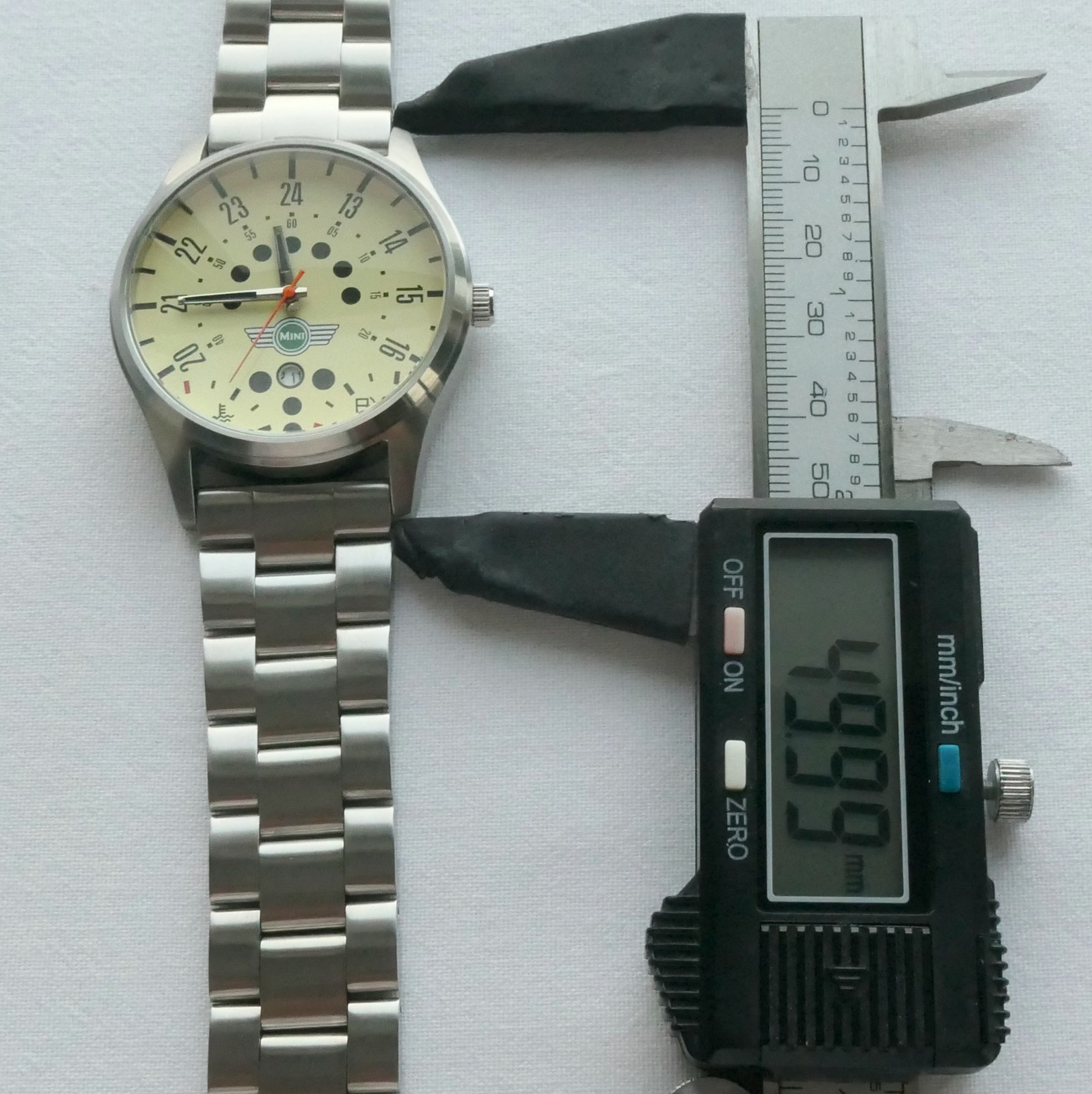 Mini John S Cooper Works JCW Speedometer Racing Classic Retro Sport Design Watch