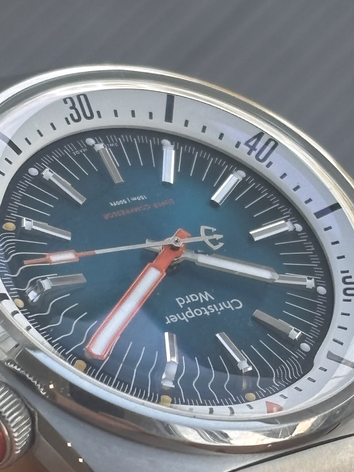 Christopher Ward C65 Super Compressor Aqua Blue (10/2020) WH1734R