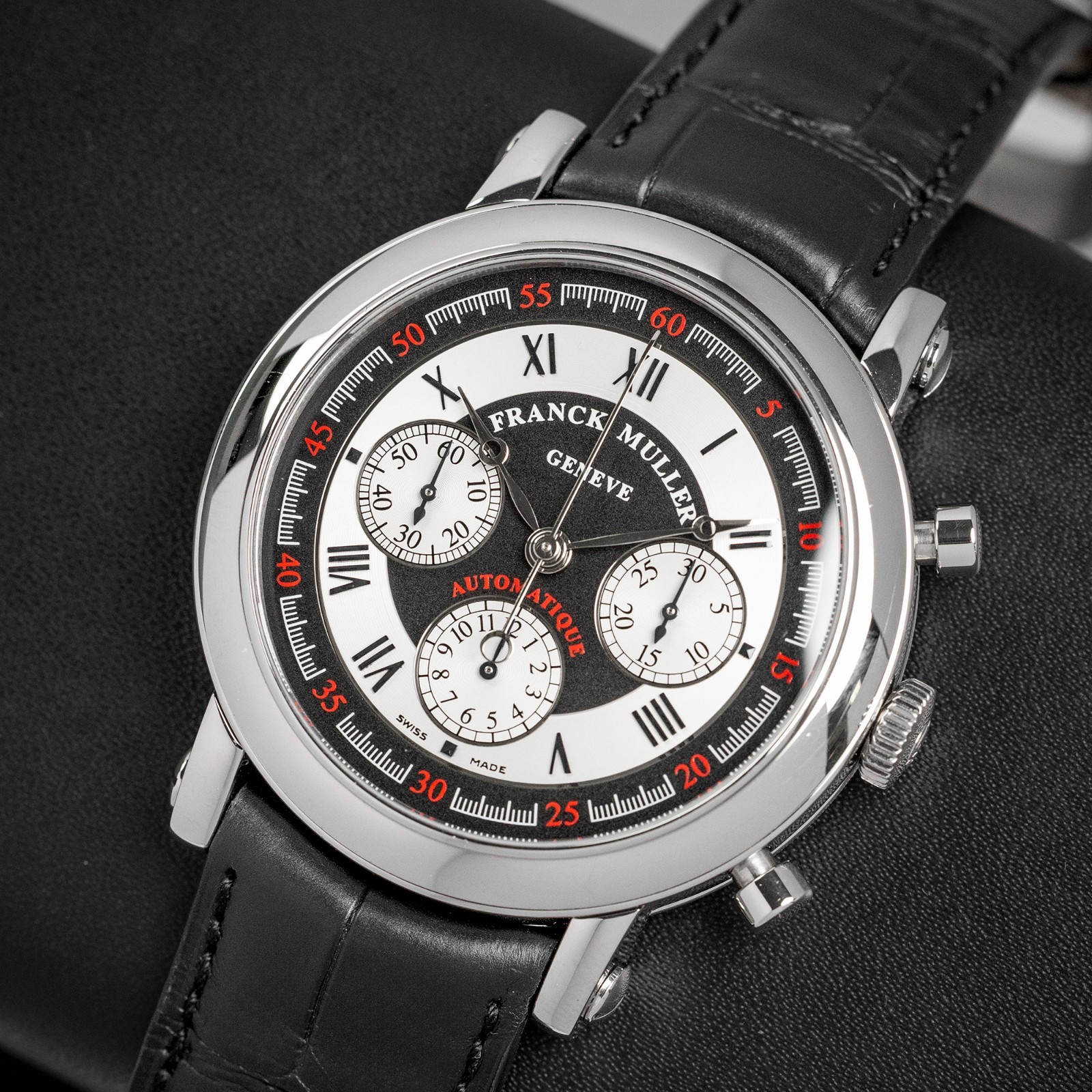 Franck Muller Round Silver Men’s Watch – 7008CC
