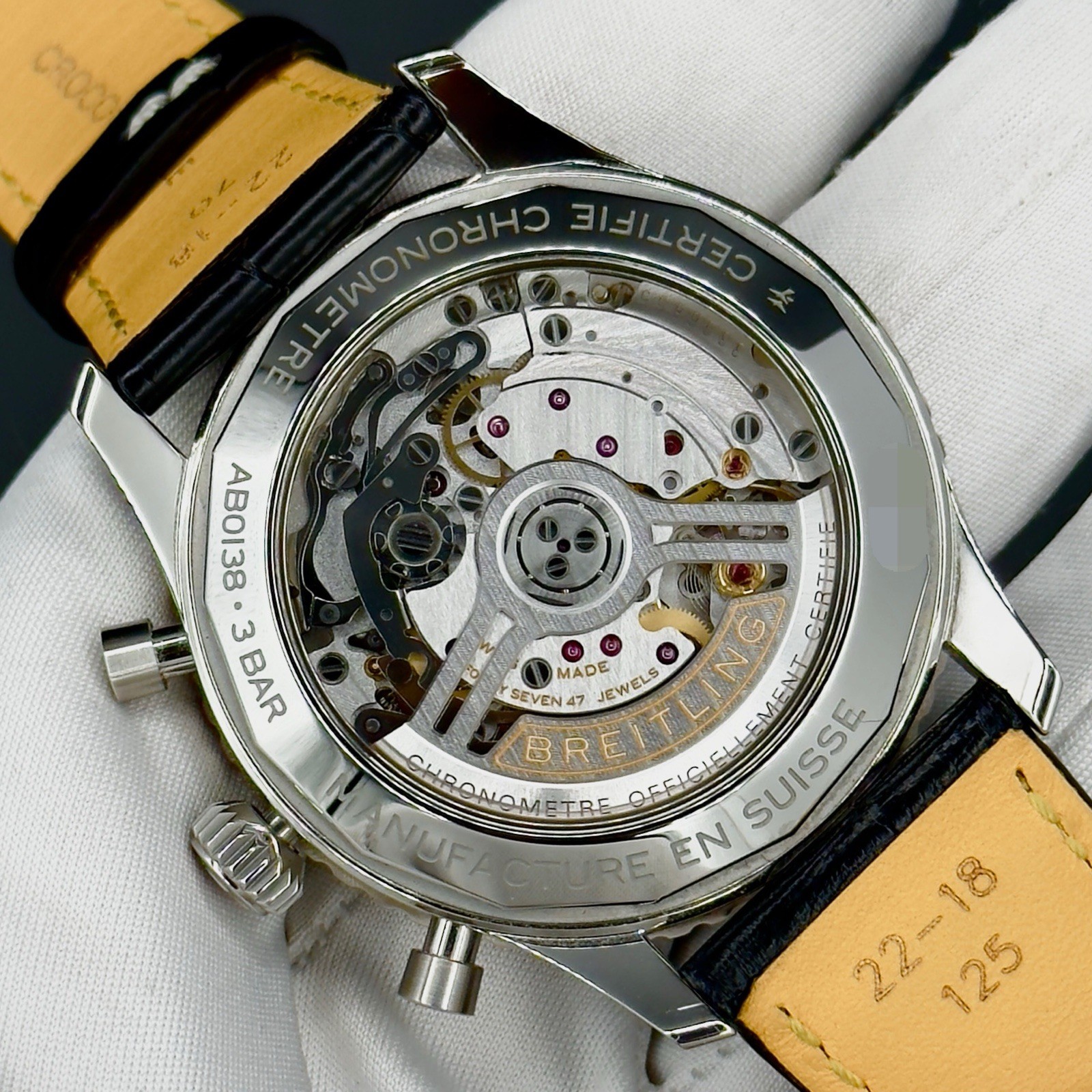 Breitling Navitimer B01 43mm AB0138211B1P1 Reverse Panda Complete B&P