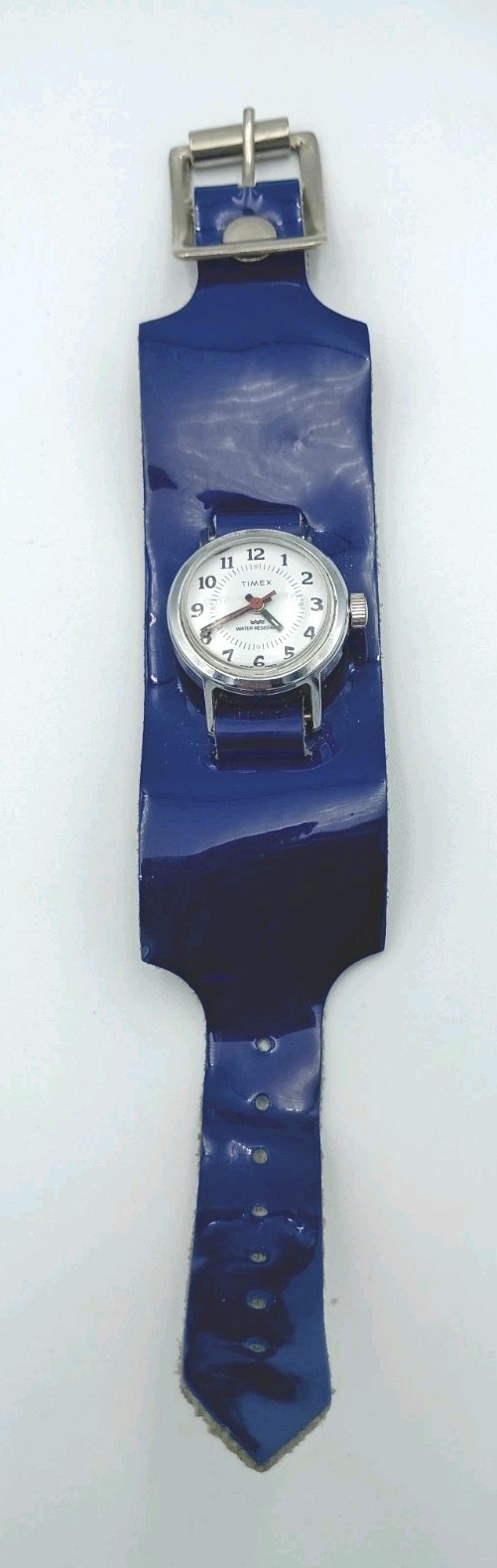 Vintage Wind Up Timex Philippines Running Wrist Watch