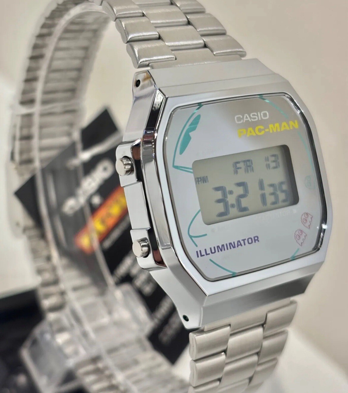 New Casio Classic × Pac-man Collaboration Model A168WEPC-7AJR From Japan