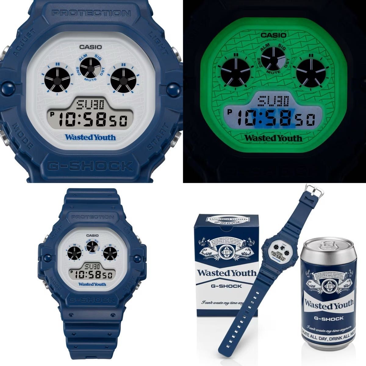 Brand new Wasted Youth G SHOCK DW 5900WY 2JR VERDY Girls Don’t