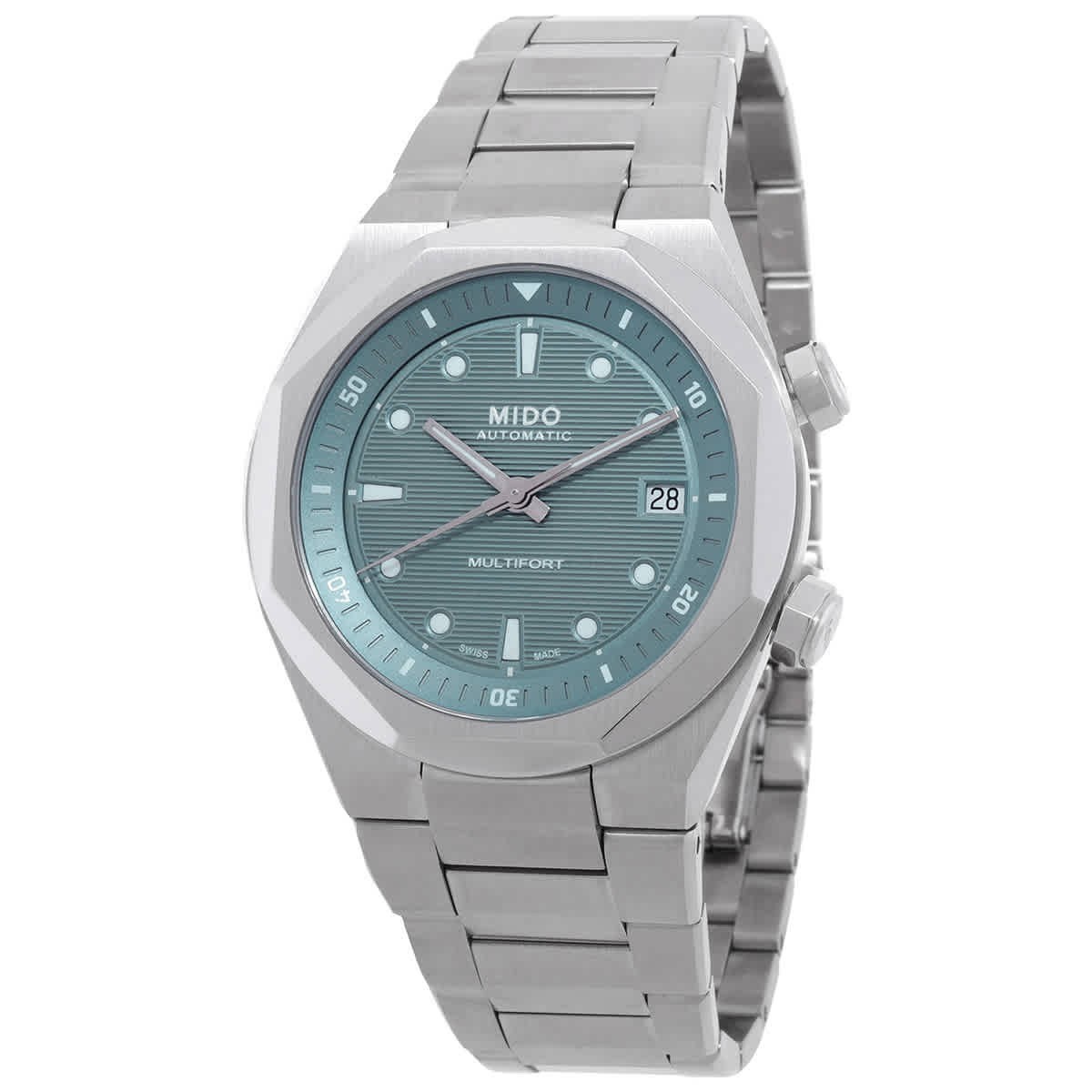 Mido Multifort 8 Two Crowns Automatic Grey Dial Men’s Watch M047.507.11.081.00
