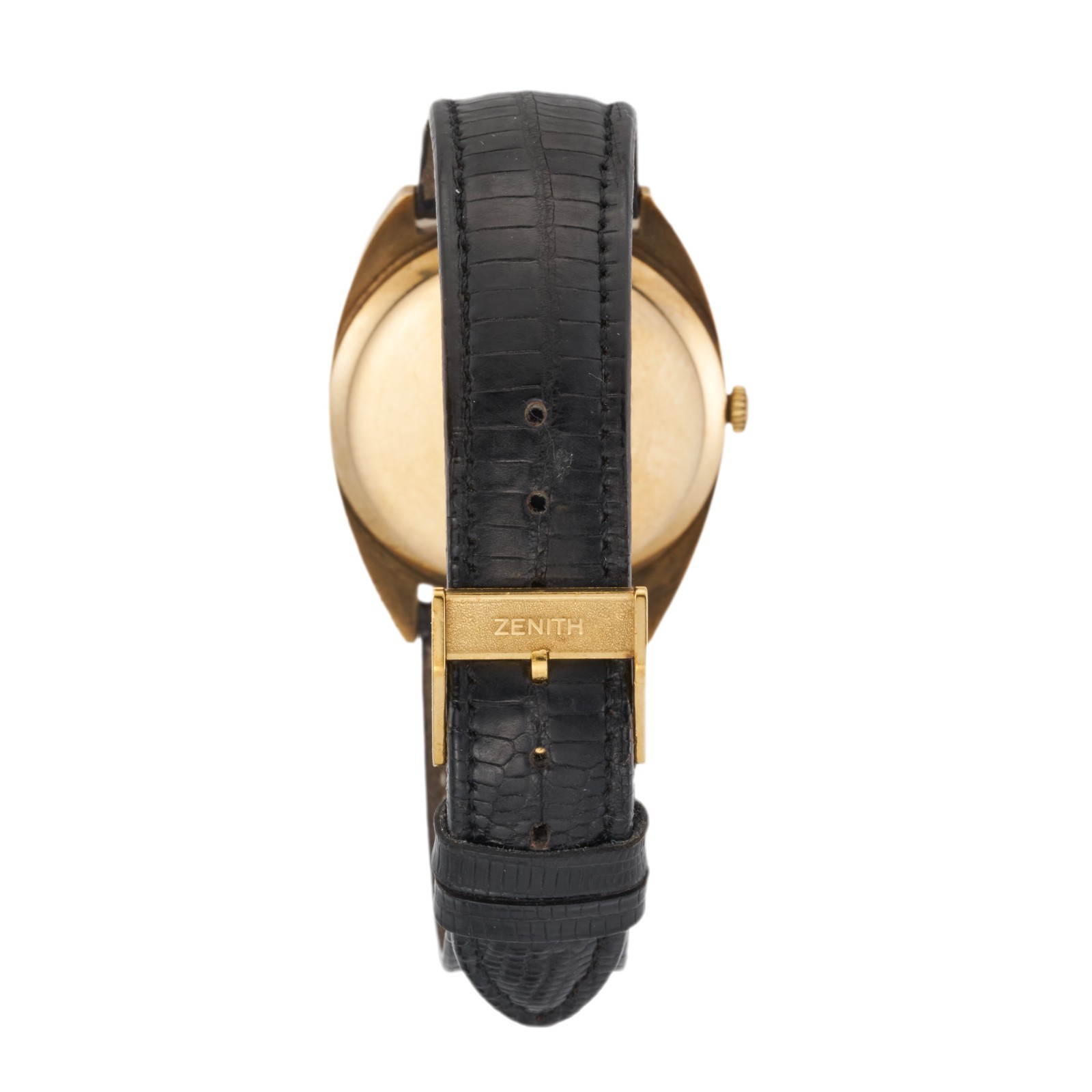 Zenith, a 9k solid gold 28800 wrist watch, manual wind, year 1972