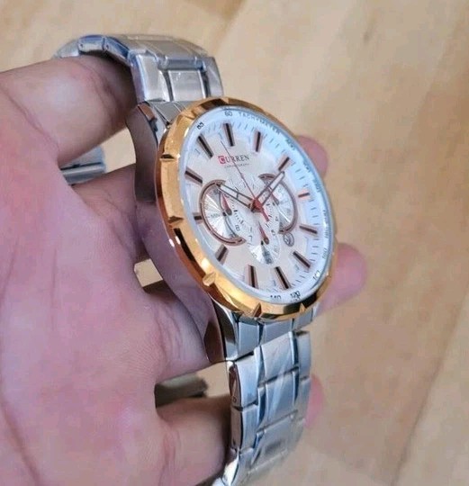 CURREN Stylish Chronograph Stainless Steel Watch for Men