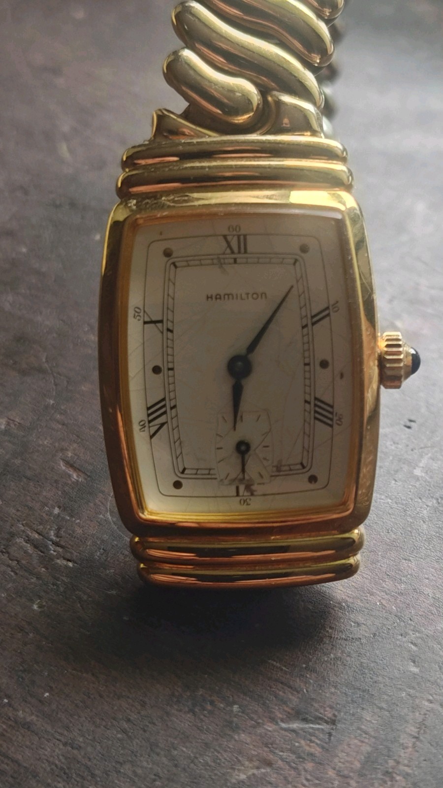 Hamilton Quartz Watch, not Working, Only For Parts