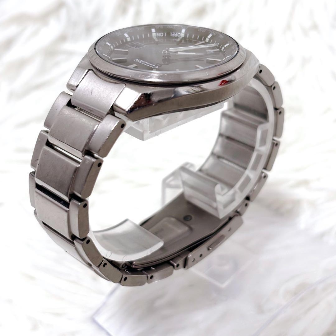 Current model Citizen Attesa Eco Drive Radio Solar Date Titanium Luminous