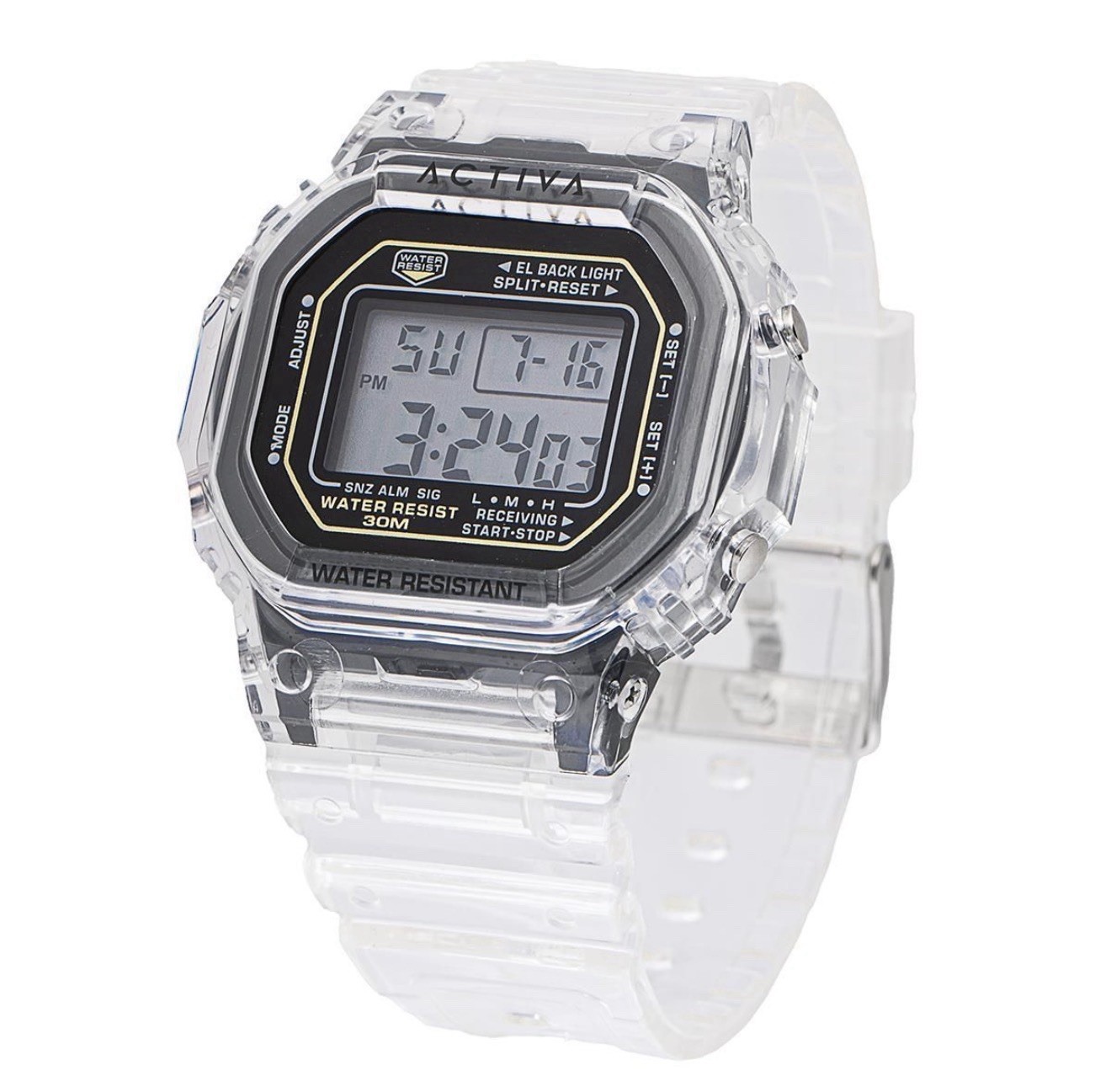 Activa X Collaboration Men’s Watch – 44.5mm Transparent ACW424-004