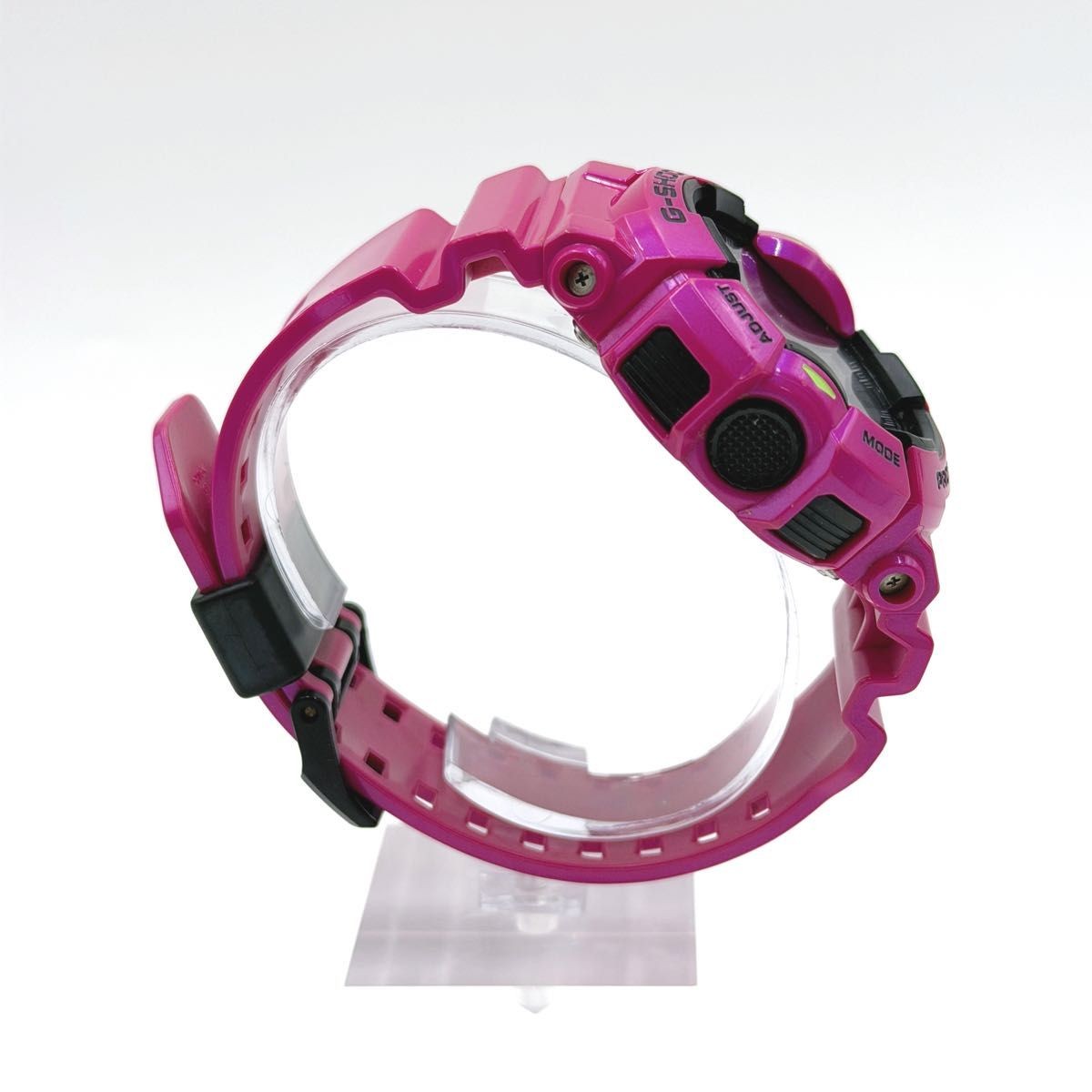 Condition CASIO G-Shock GBA 400 Metallic Pink Working G’MIX Bluetooth CASIO G SH