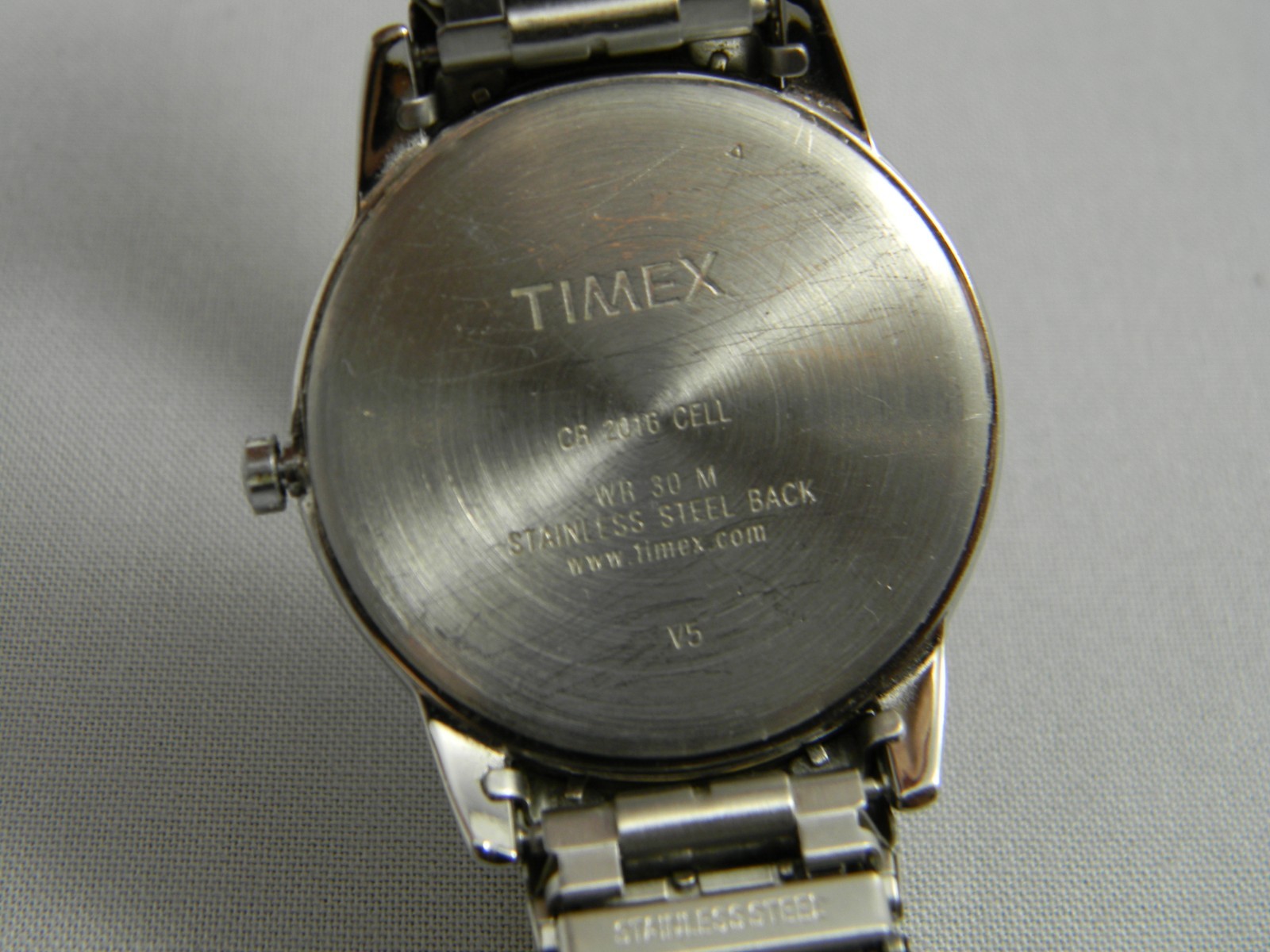 Timex Indiglo Watch Men Easy Reader 35mm Two Tone Date Stretch New Battery 6.75+