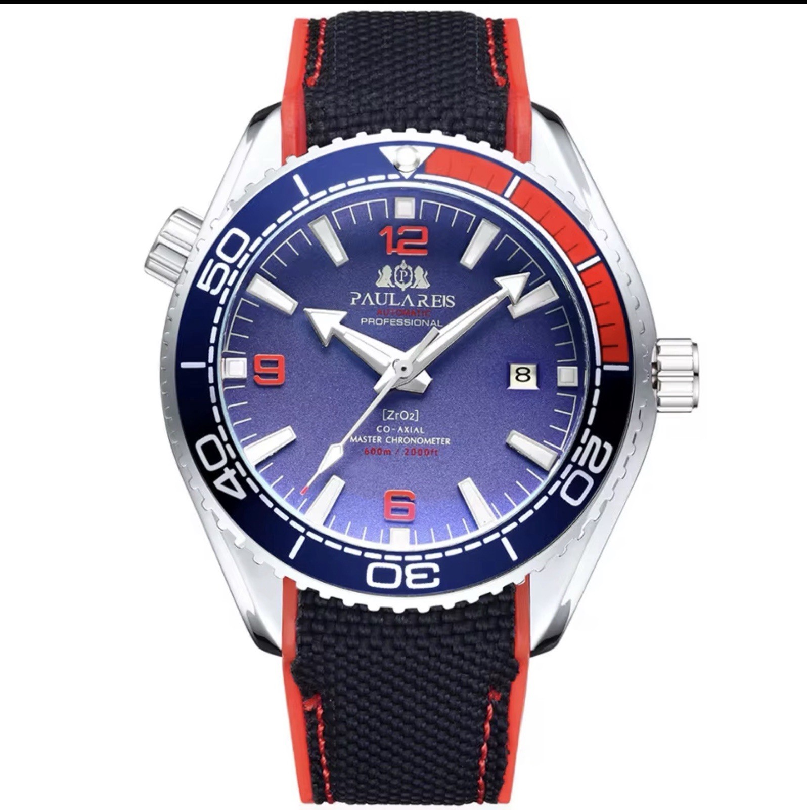 PAULAREIS Casual Waterproof Men’s Watch Luminous Automatic Mechanical Great Gift