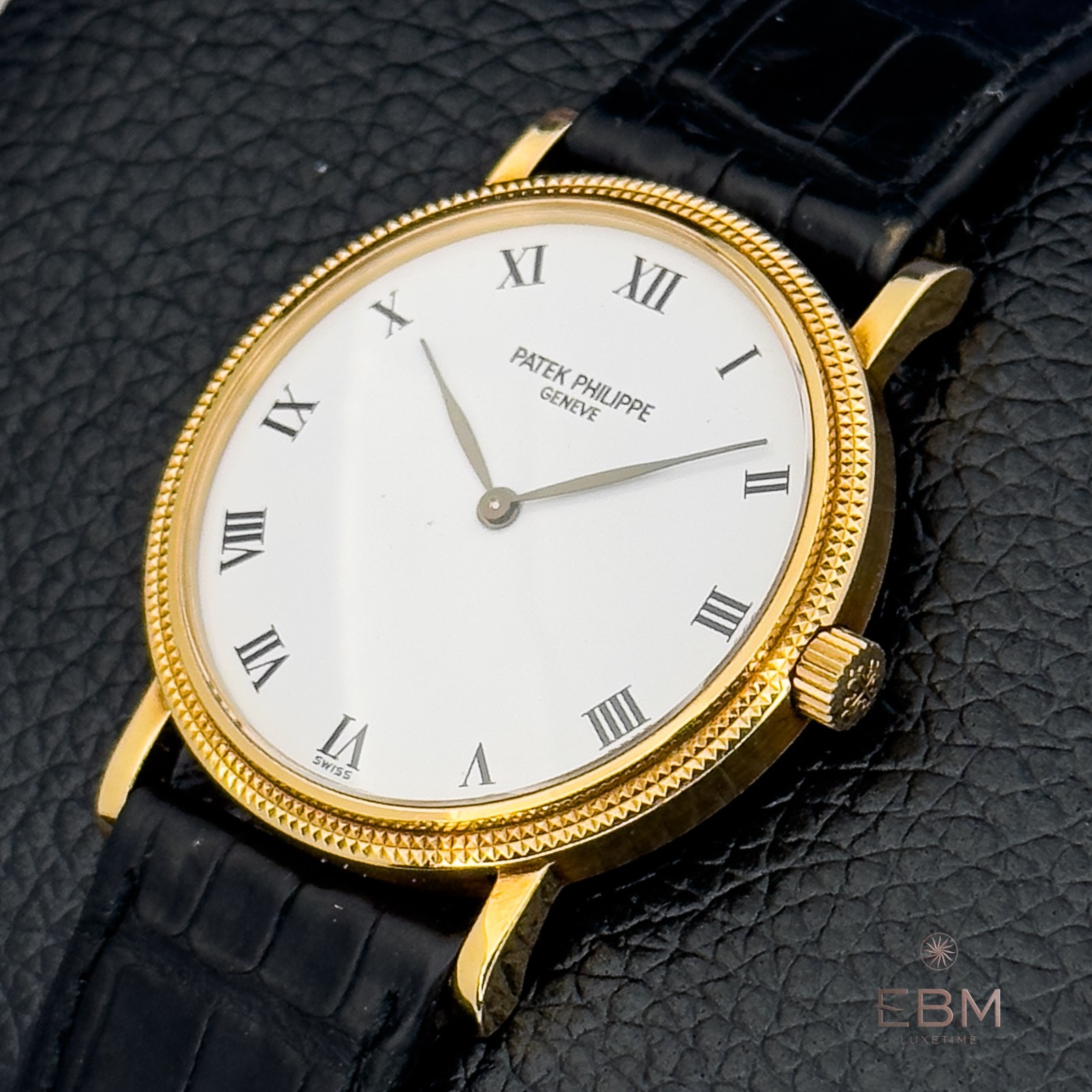 Patek Philippe Calatrava White Dial – Men’s Watch – 3992J – w/ Deployant Clasp