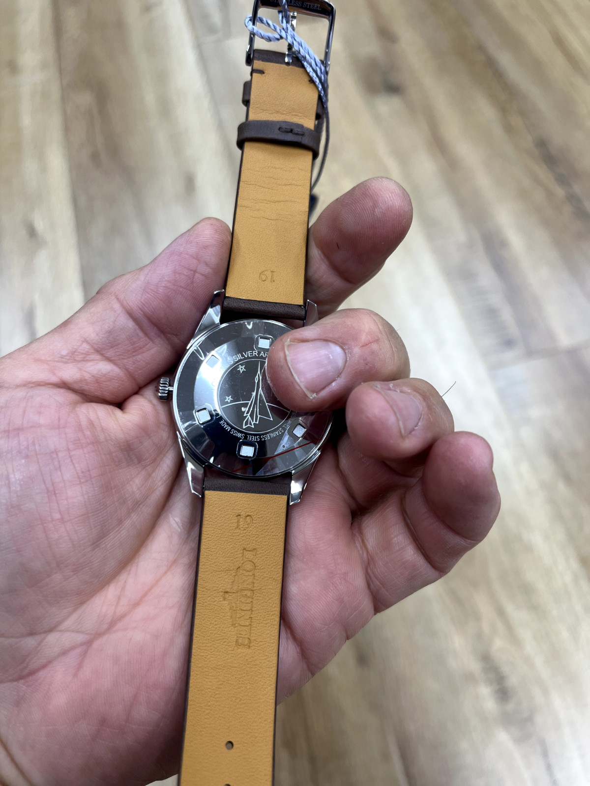 Longines Silver Arrow 38.5MM Automatic Men’s Watch L2.834.4.72.2 – New W Tag