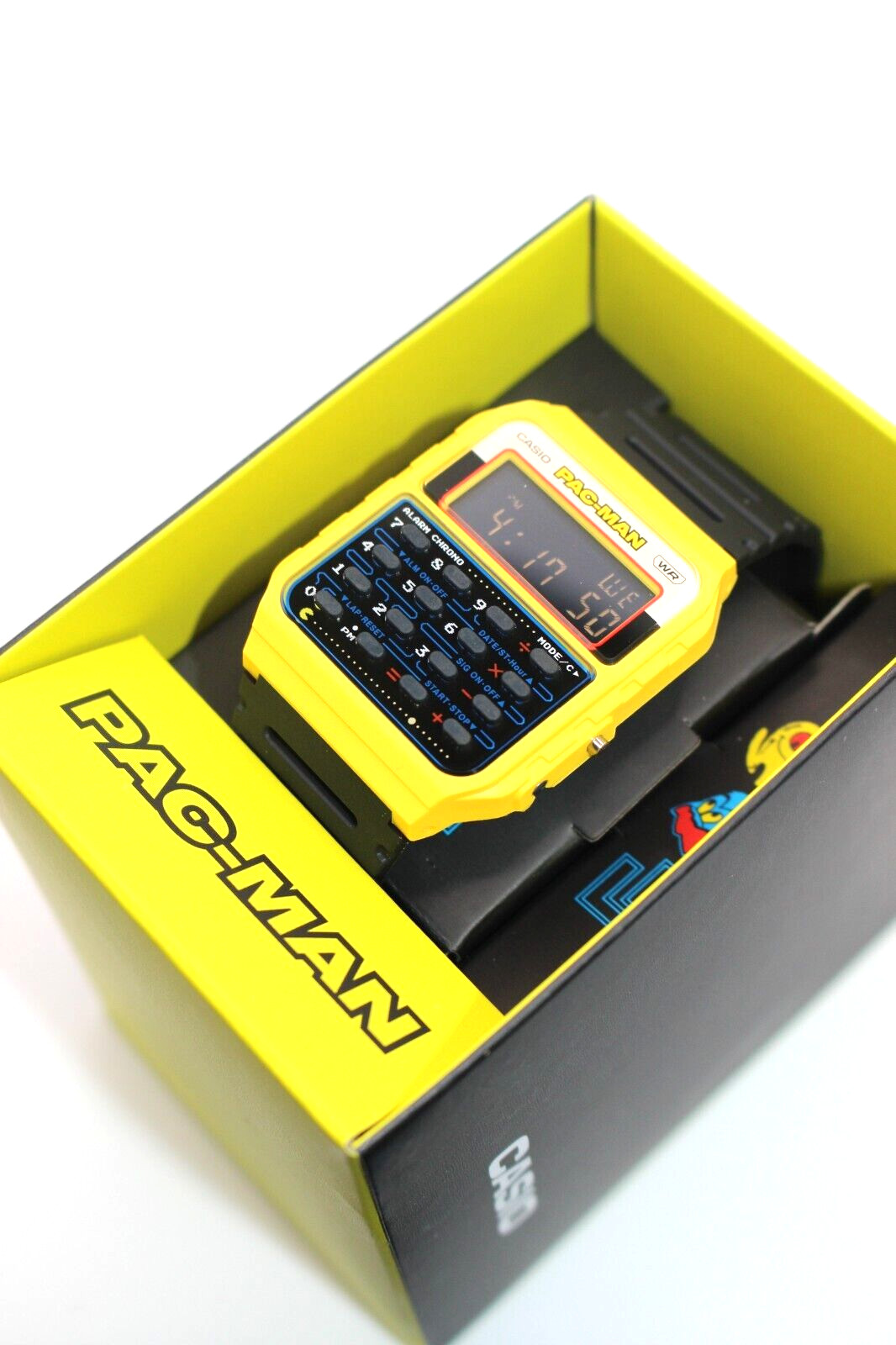 CASIO Classic PAC-MAN Collaboration Limited Watch CA-53WPC-1BJR Yellow 2024