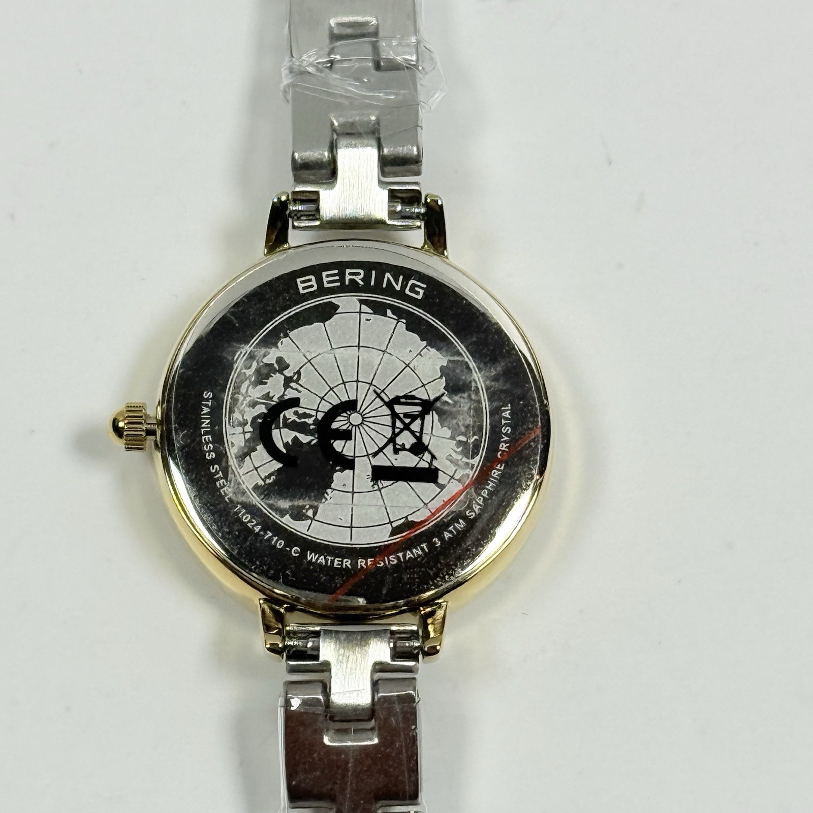 Bering Classic 11024-710-C Silver Dial Two Tone Stainless Steel Women’s Watch