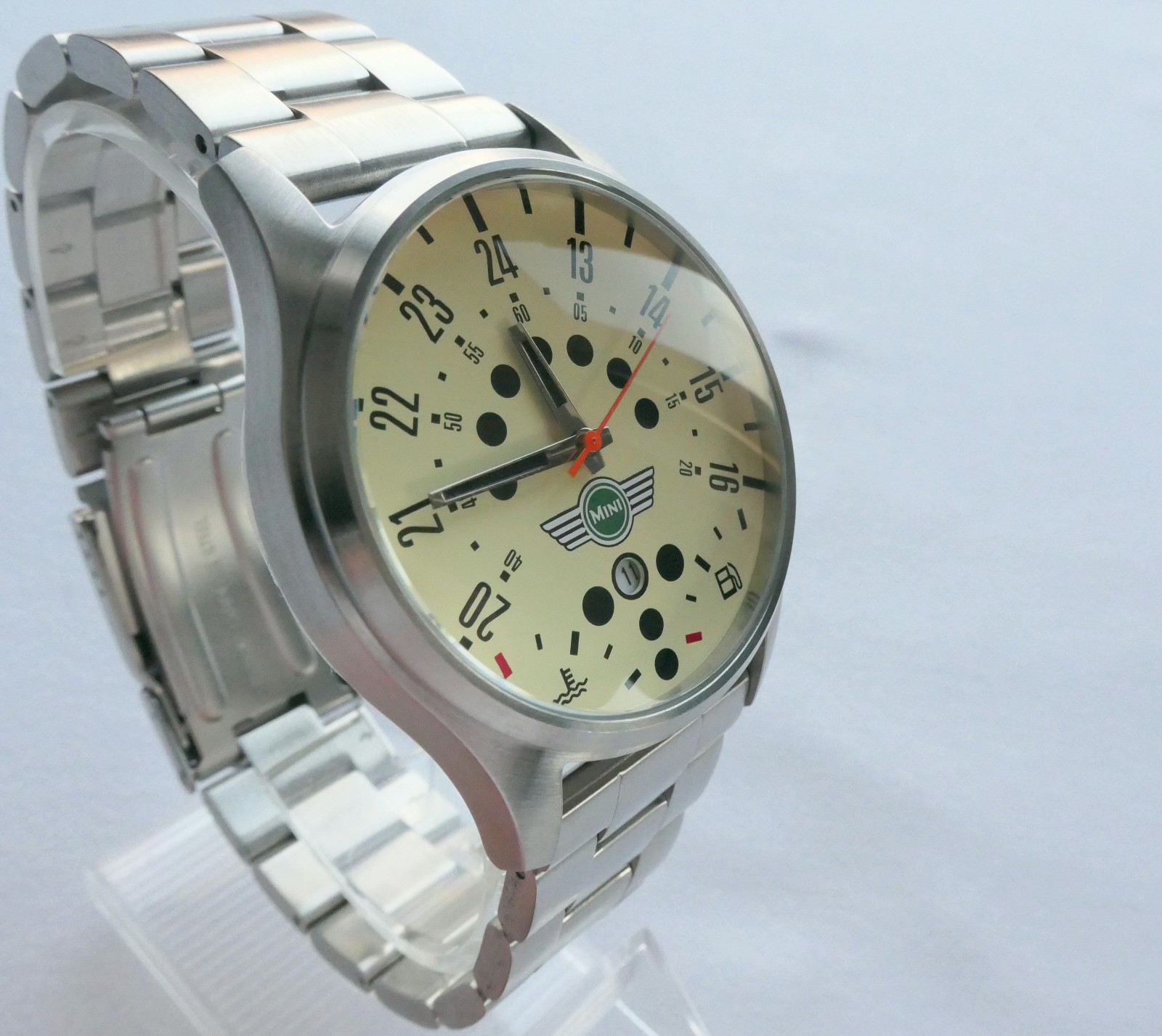 Mini John S Cooper Works JCW Speedometer Racing Classic Retro Sport Design Watch