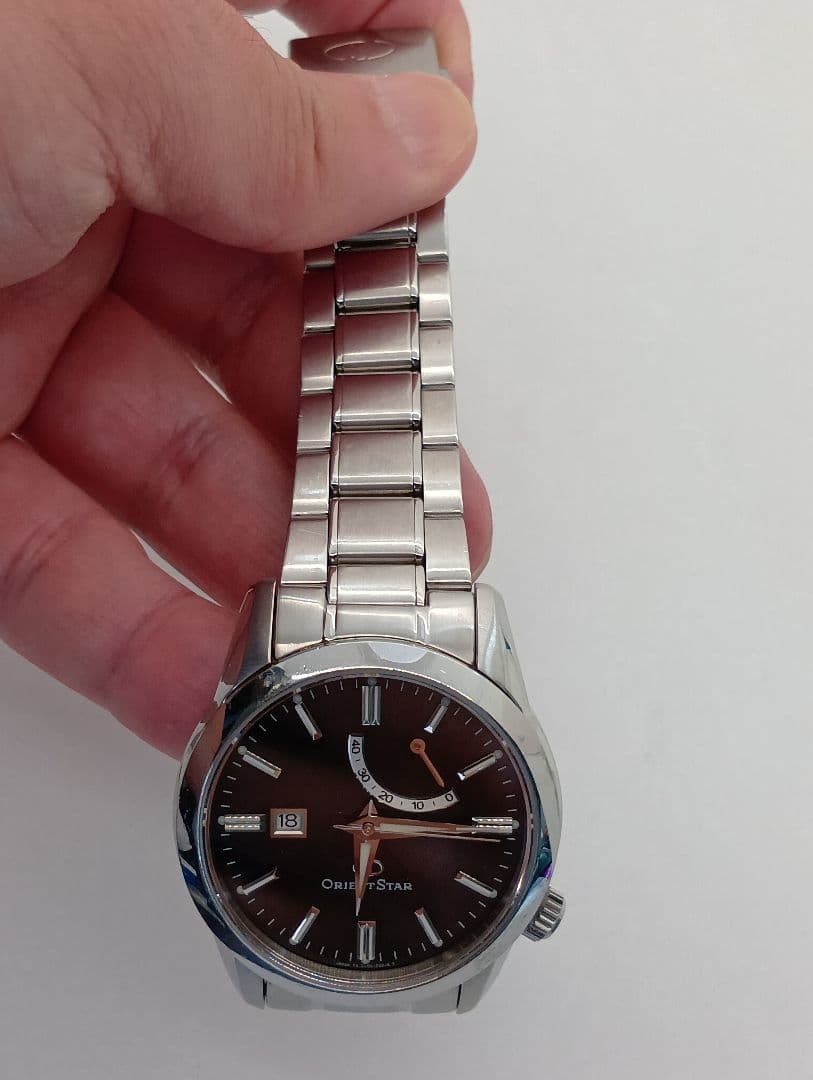 Good Condition ORIENT STAR Classic Automatic Watch Power Reserve Working