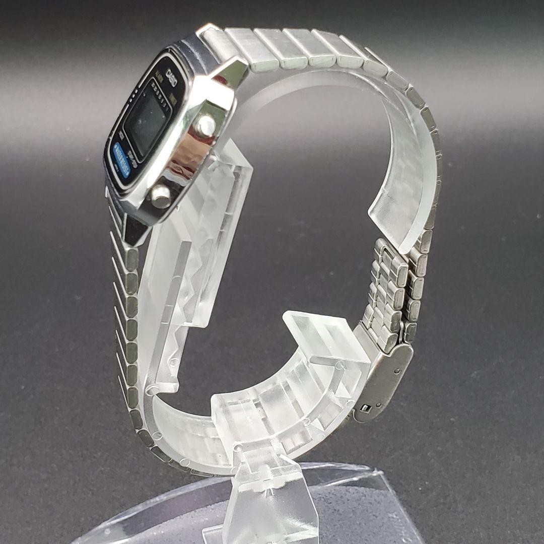 Casio LA670W Digital Quartz Watch Silver Pre-Owned