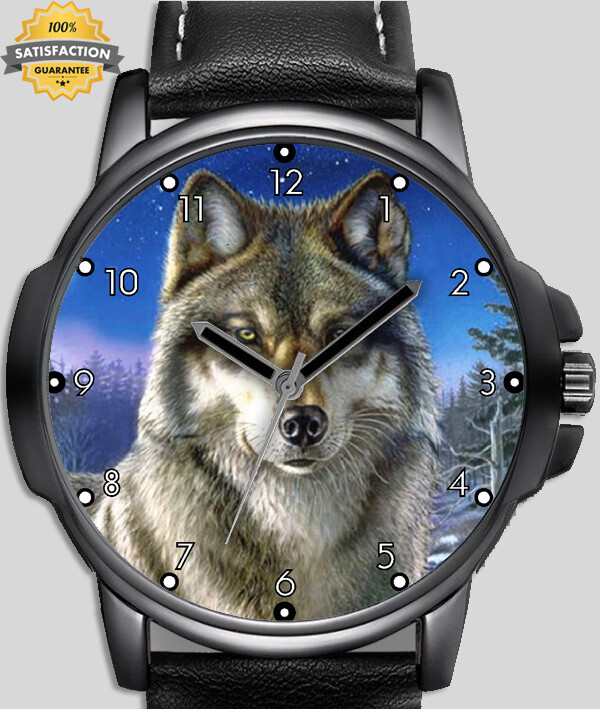 Wolf Art Style #1 Unique Wrist Watch FAST UK